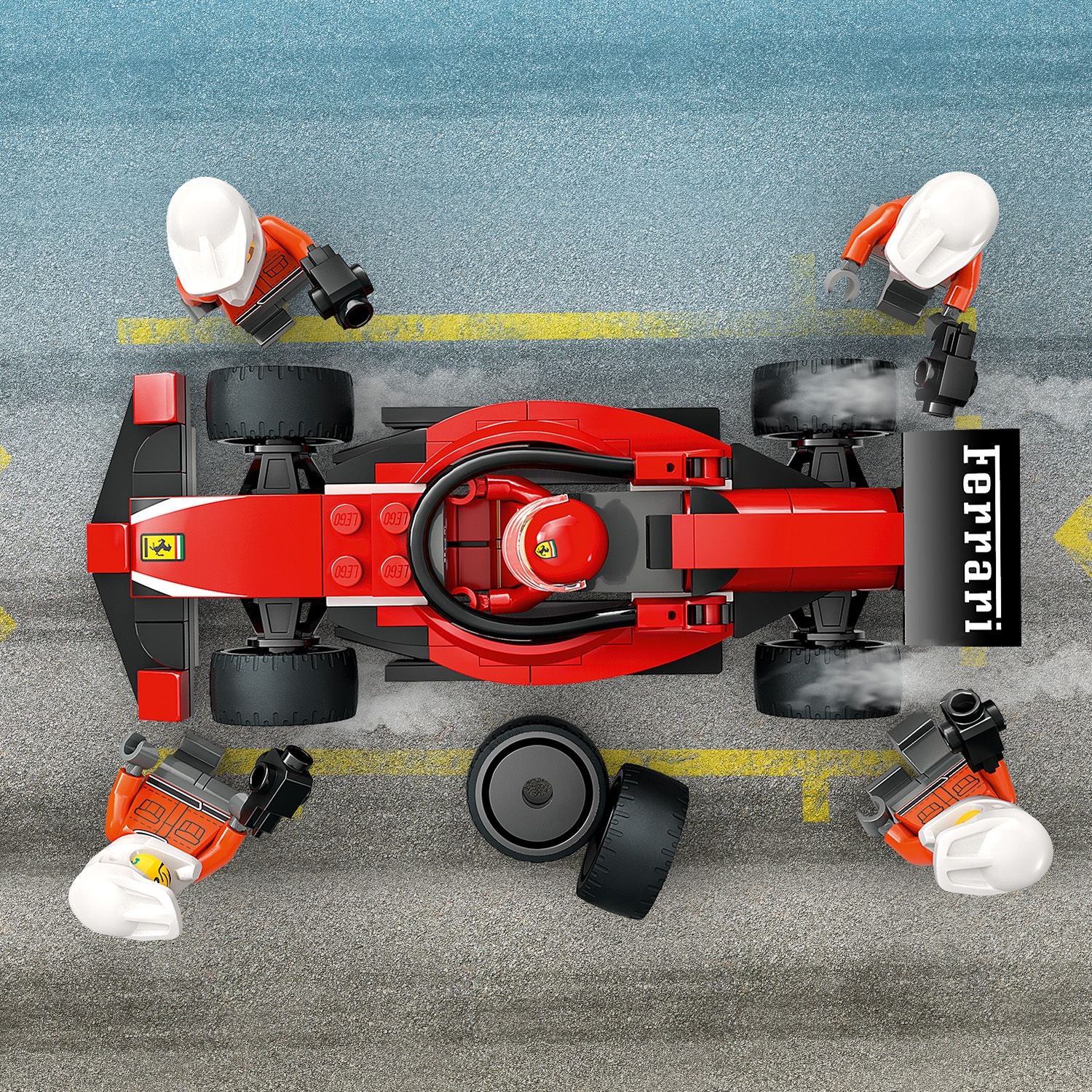 LEGO® City F1® Pit Stop & Pit Crew with Ferrari Car
