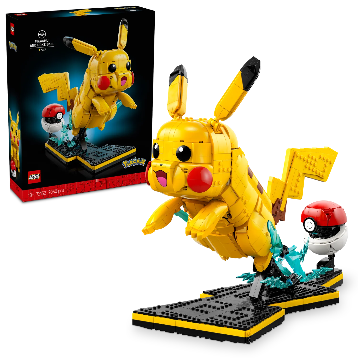 LEGO® Pokémon™ Pikachu and Poké Ball