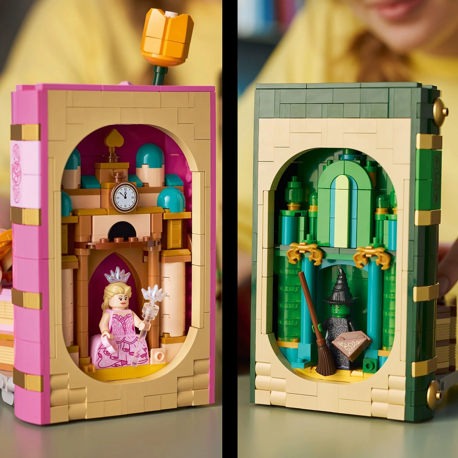 LEGO® Wicked Glinda & Elphaba Bookends