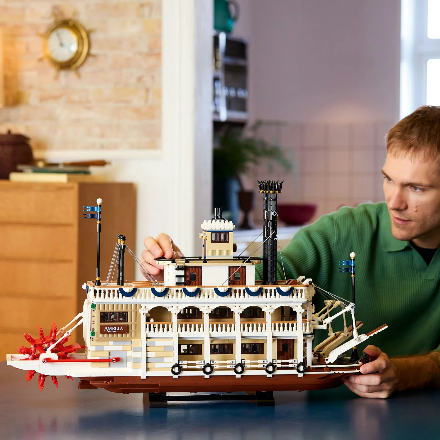 LEGO® Ideas River Steamboat