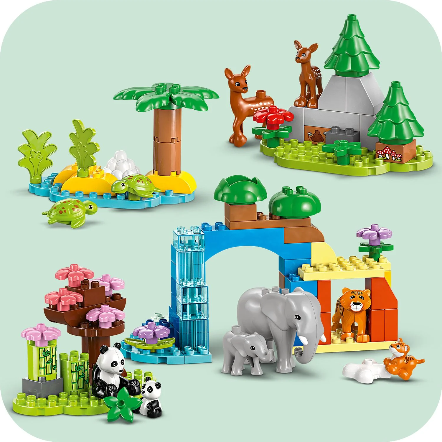 LEGO® DUPLO™ 3in1 Wild Animal Families