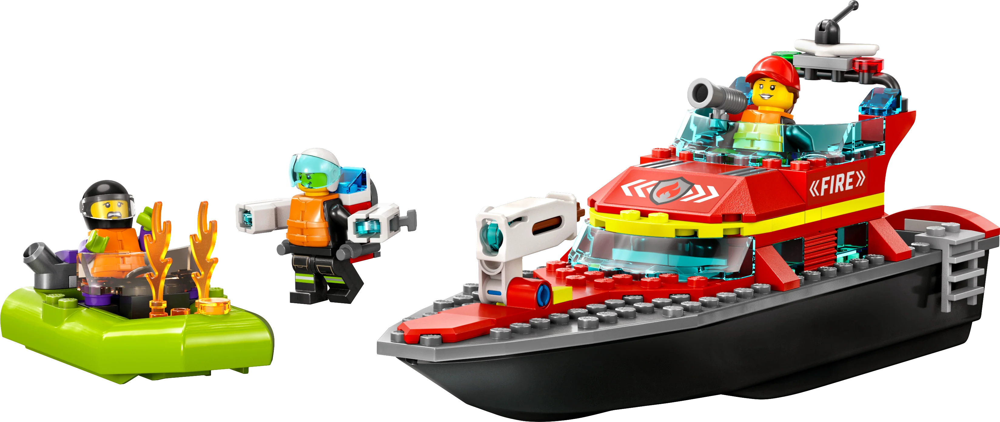 LEGO® City Fire Rescue Boat