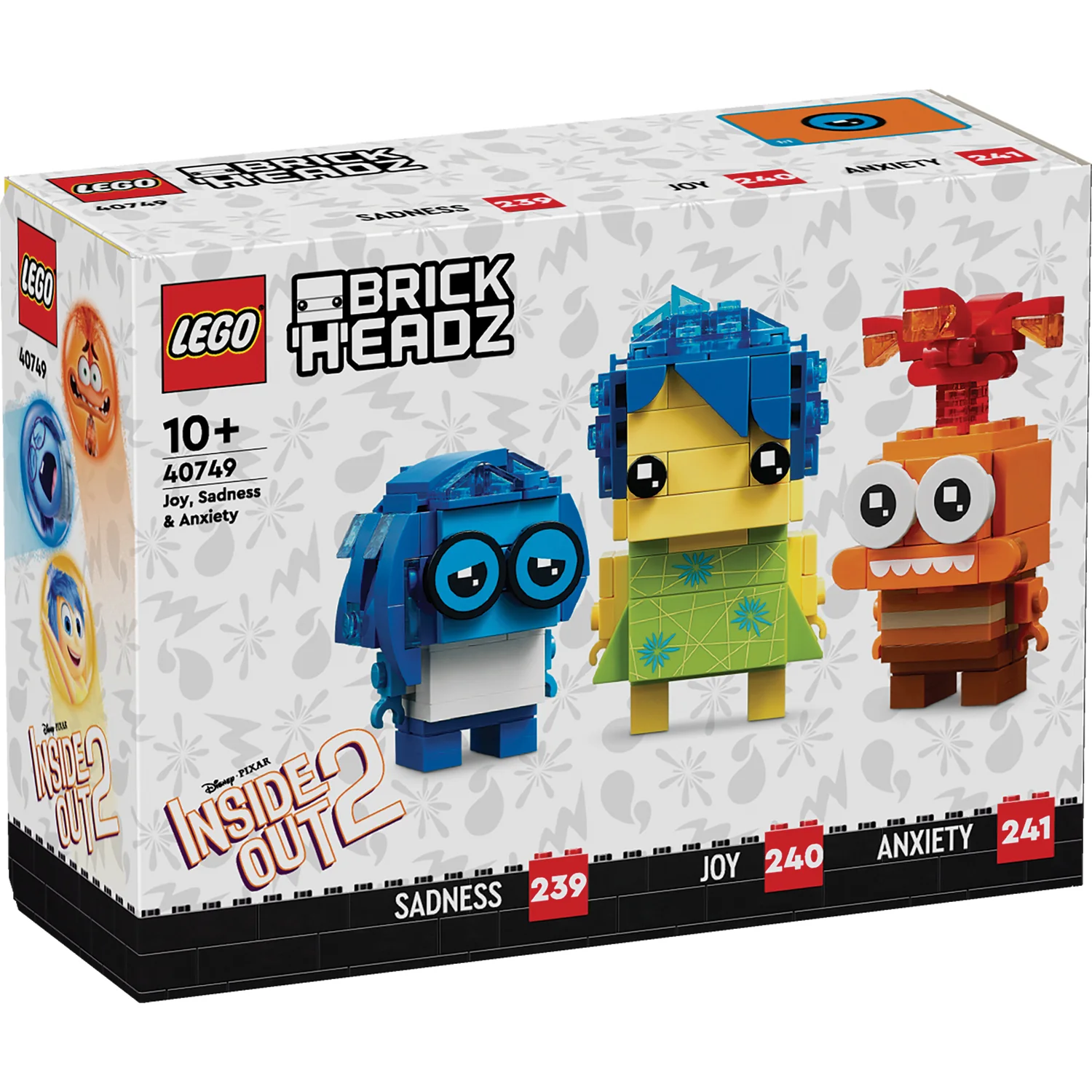 LEGO® BrickHeadz™ Joy, Sadness & Anxiety