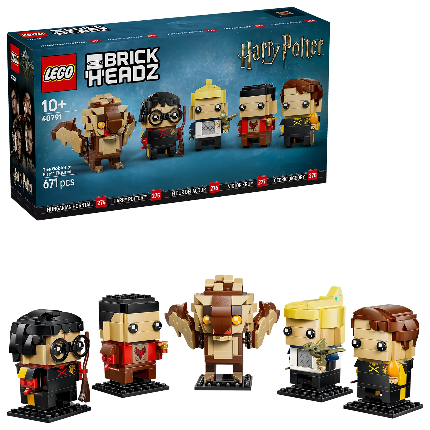 LEGO® BrickHeadz™ The Goblet of Fire™ Figures