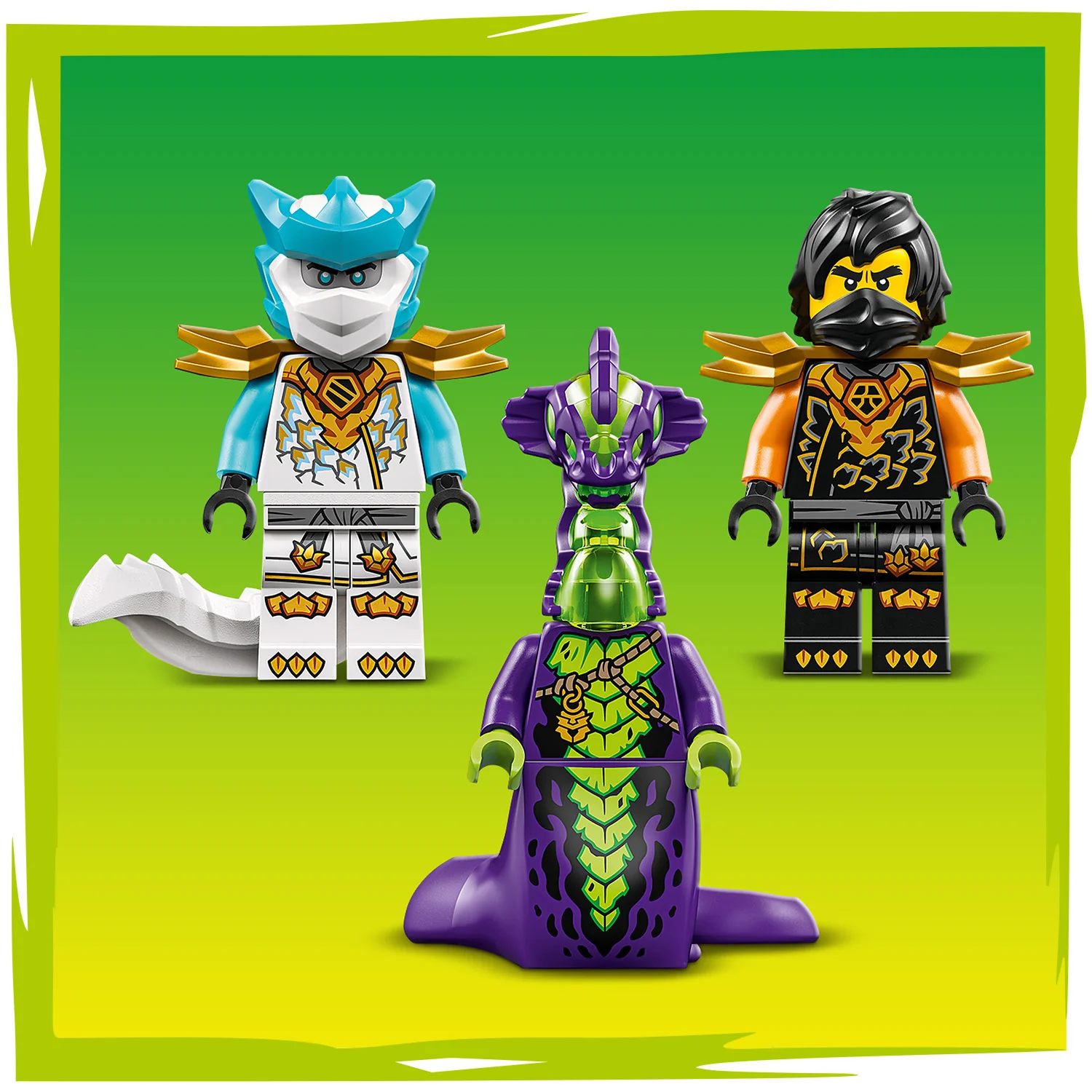 LEGO® NINJAGO® Cole’s Mission Mech & Dragon Zane