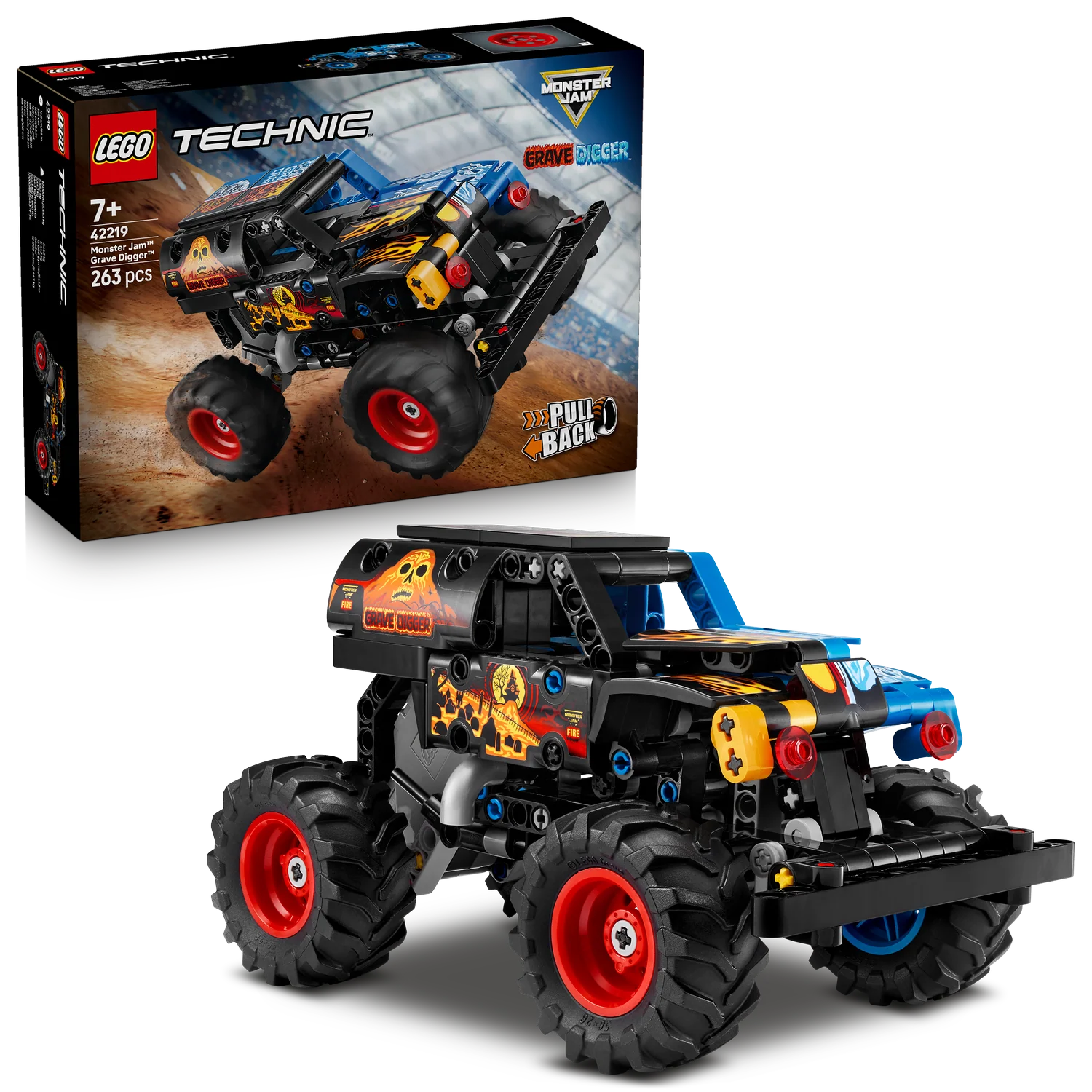 LEGO® Technic Monster Jam™ Grave Digger™ Fire and Ice