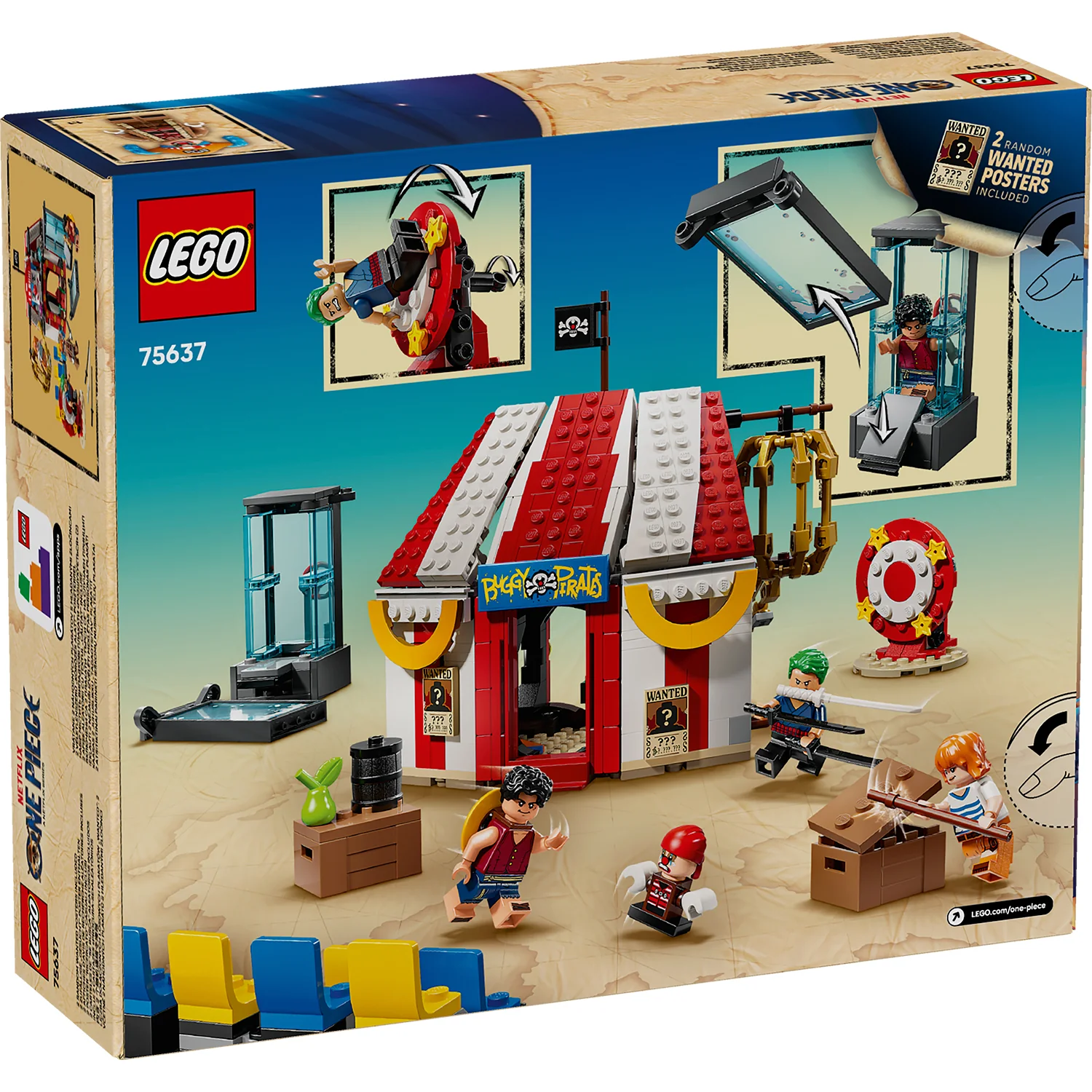 LEGO® ONE PIECE Buggy the Clown’s Circus Tent