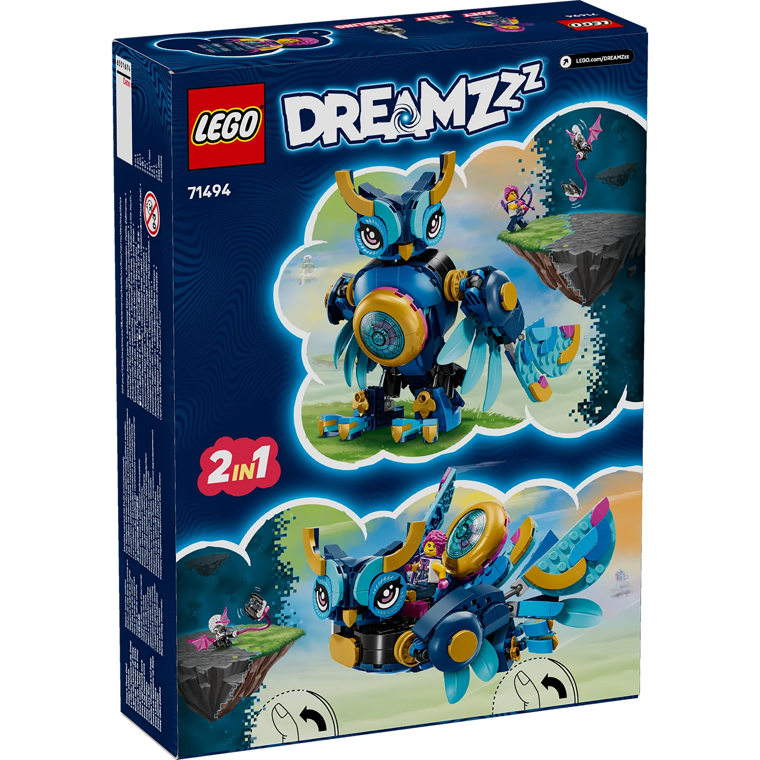 LEGO® DREAMZzz™ Zoey's Time Owl