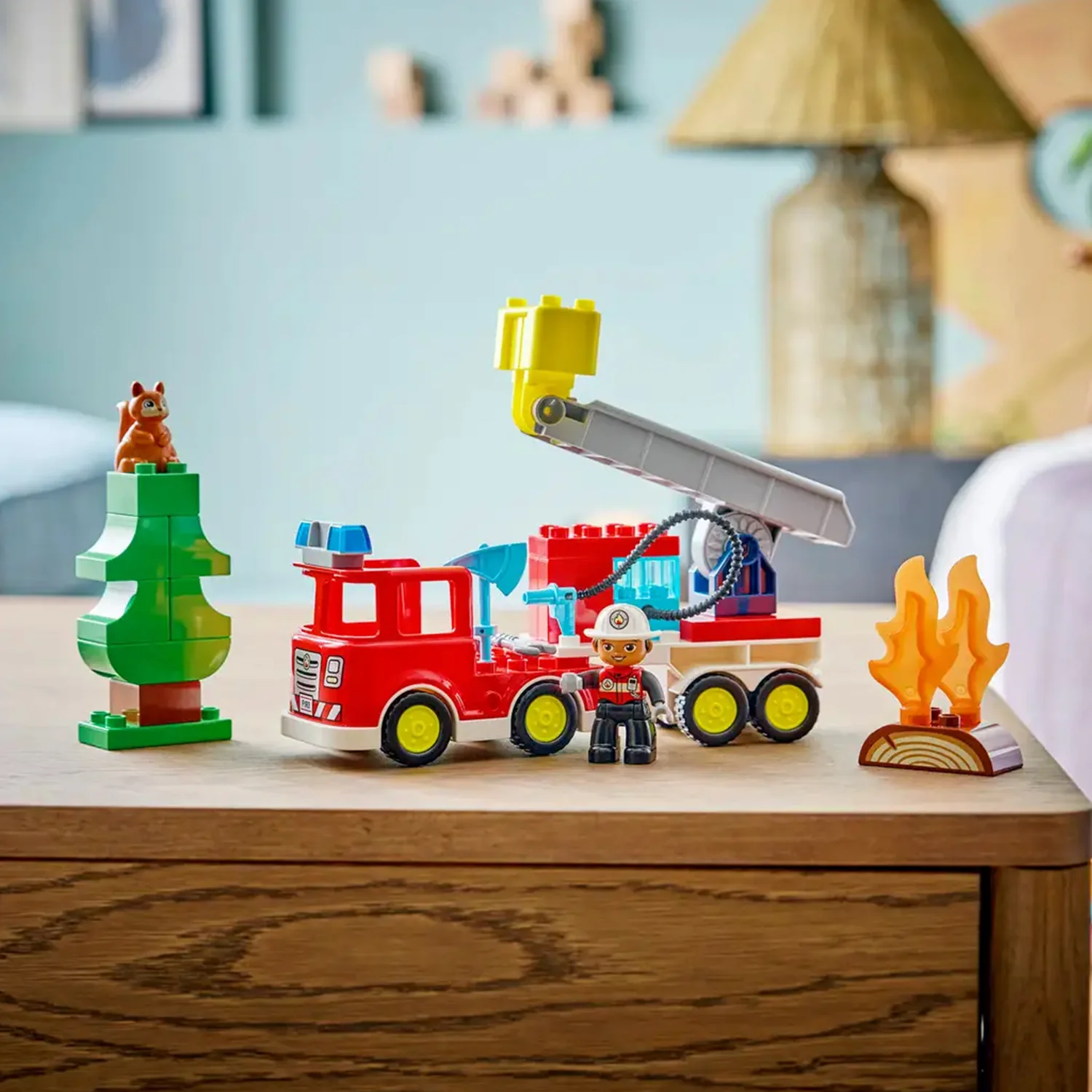 LEGO® DUPLO® Town Fire Truck with Hose and Firefighter