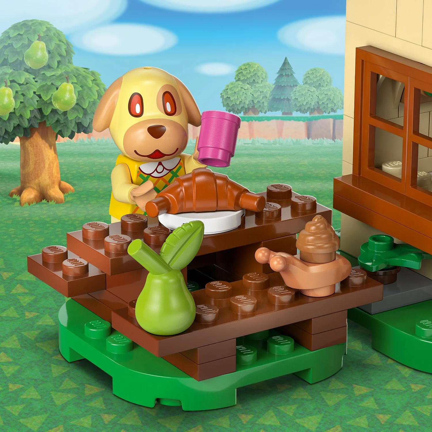 LEGO® Animal Crossing™ Goldie’s Cosy House