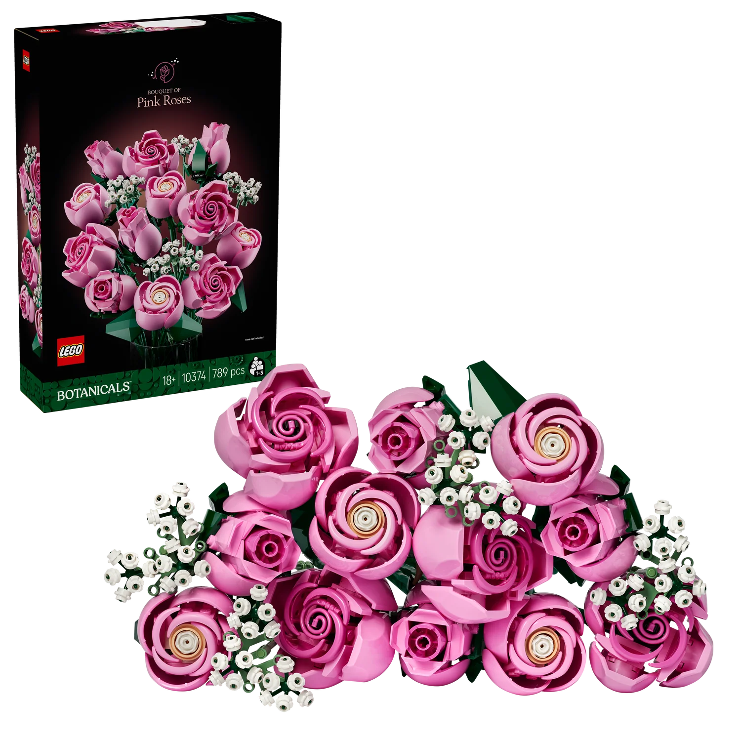 LEGO® Botanicals Bouquet of Pink Roses