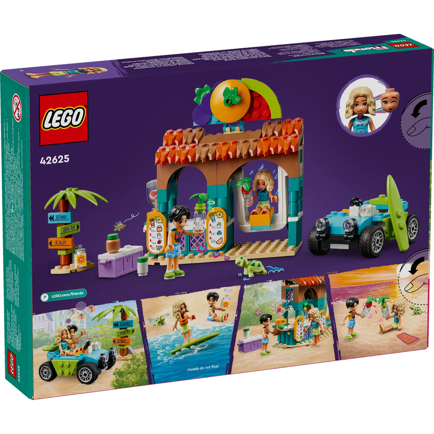 LEGO® Friends™ Beach Smoothie Stand