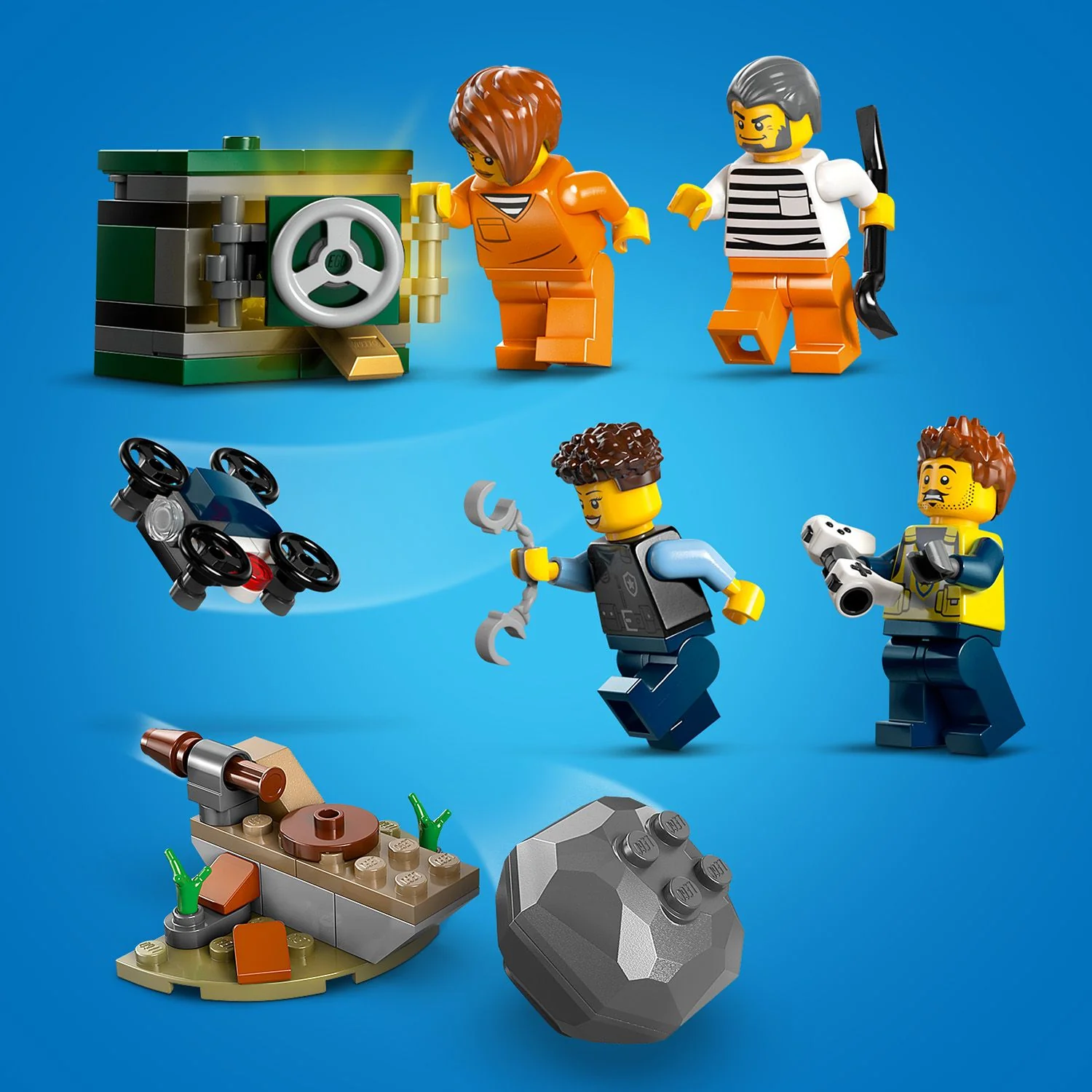 LEGO® City Off-Road Police Car Chase