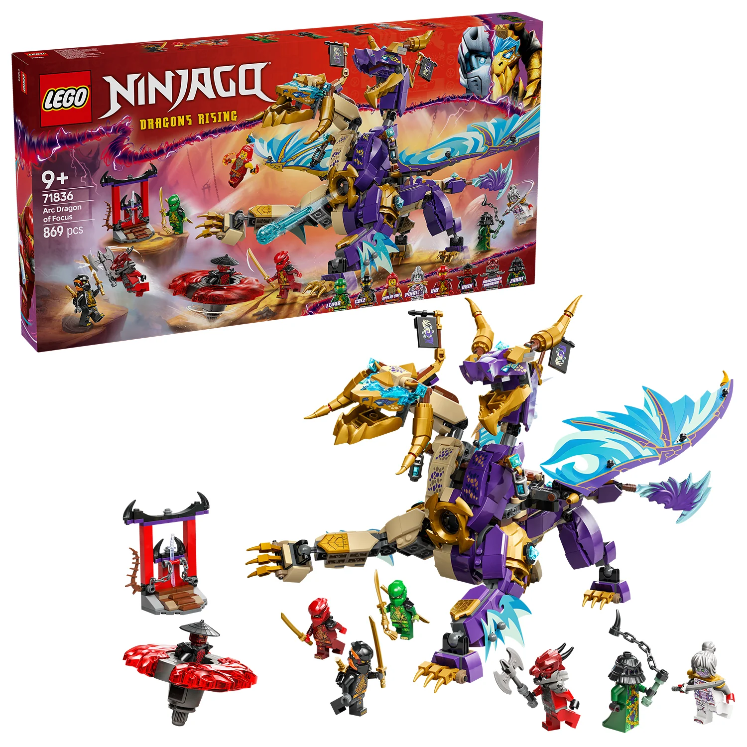 LEGO® NINJAGO® Arc Dragon of Focus