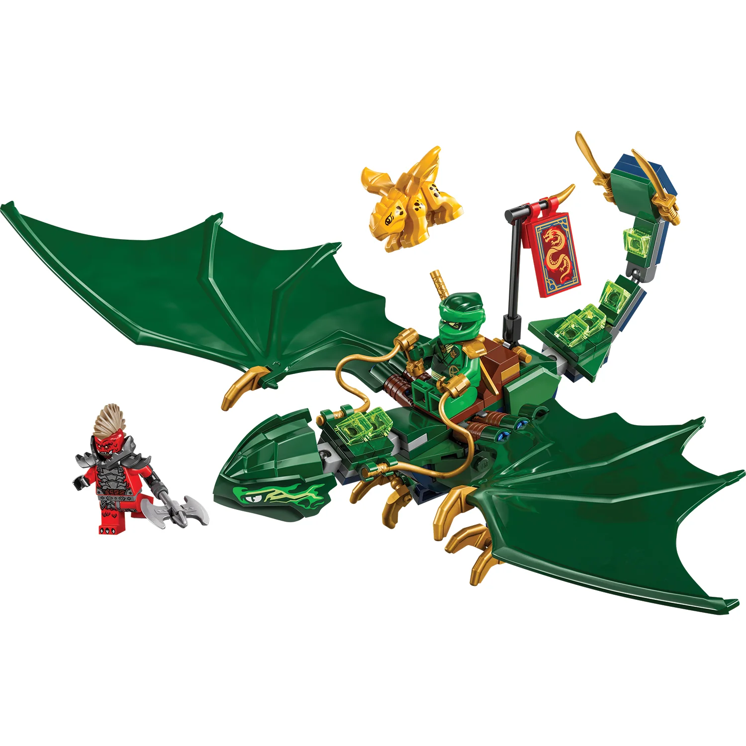 LEGO® NINJAGO® Lloyd’s Green Forest Dragon