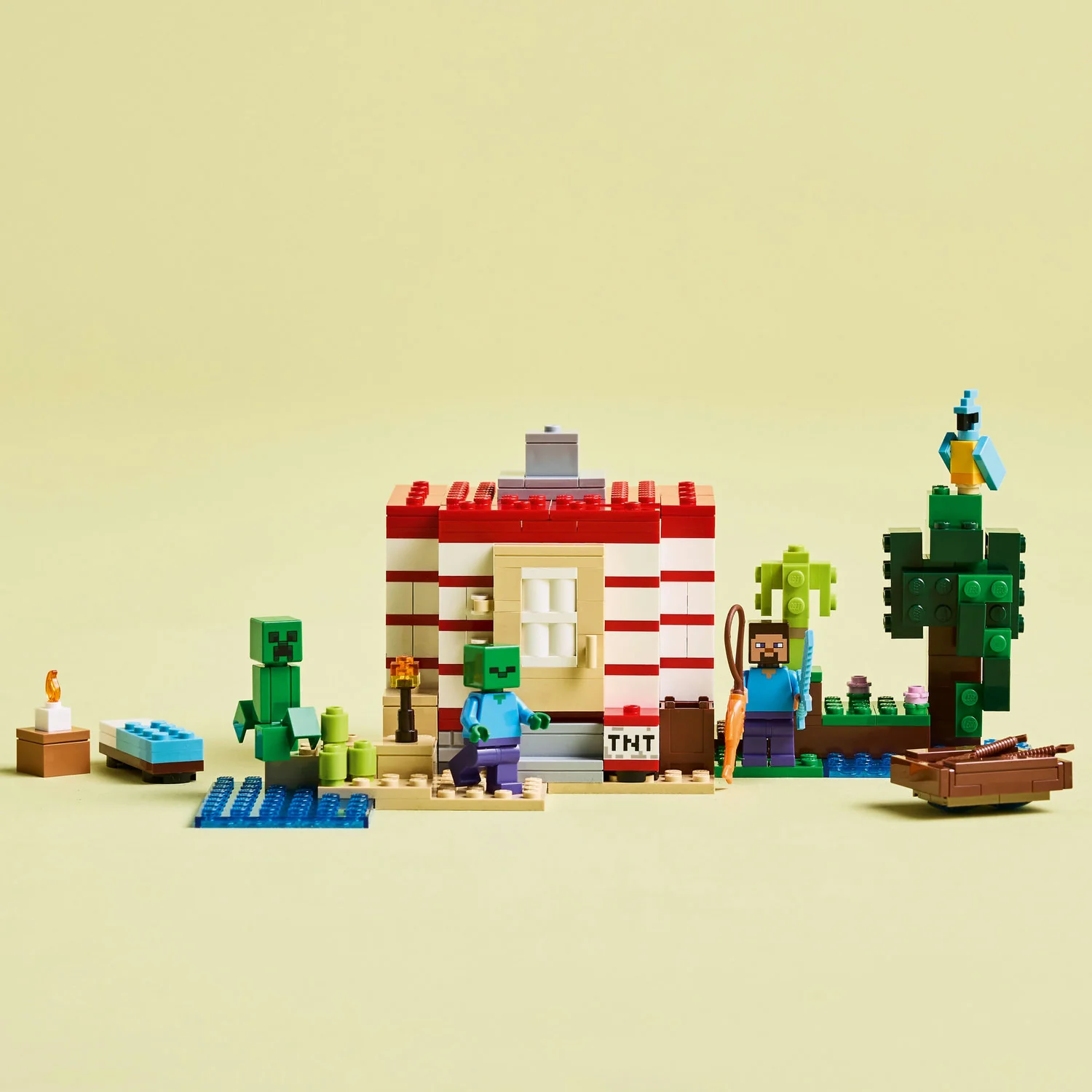 LEGO® Minecraft® The TNT Jungle House