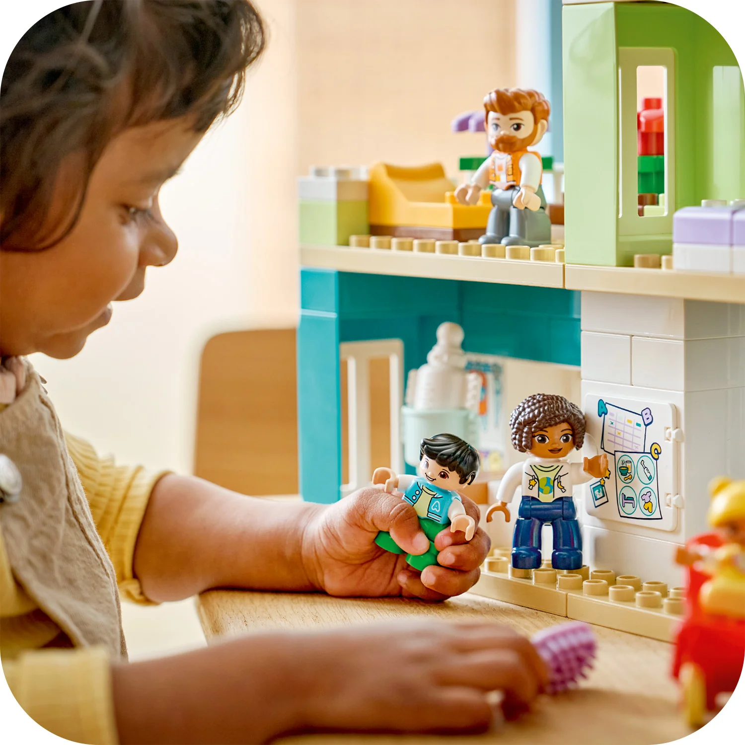LEGO® DUPLO® Town 3-in-1 Modern Family House with Figures