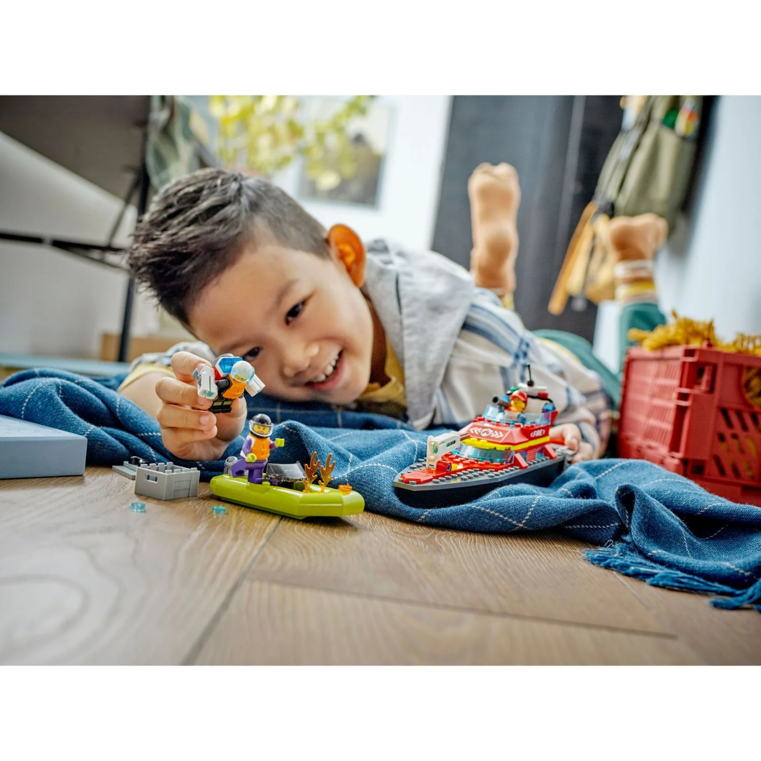 LEGO® City Fire Rescue Boat