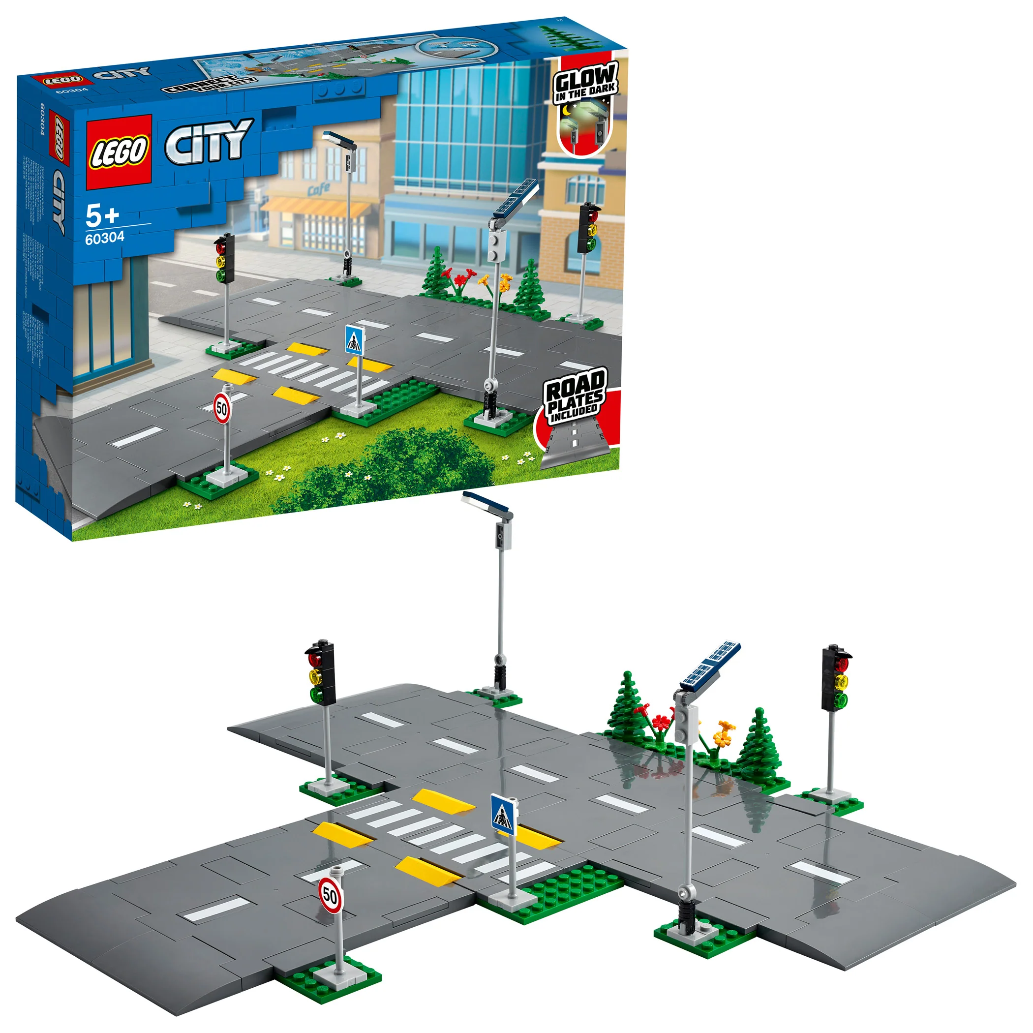 LEGO® City Road Plates
