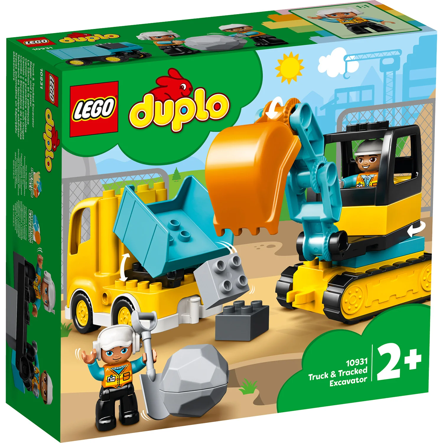 LEGO® DUPLO™ Truck & Tracked Excavator