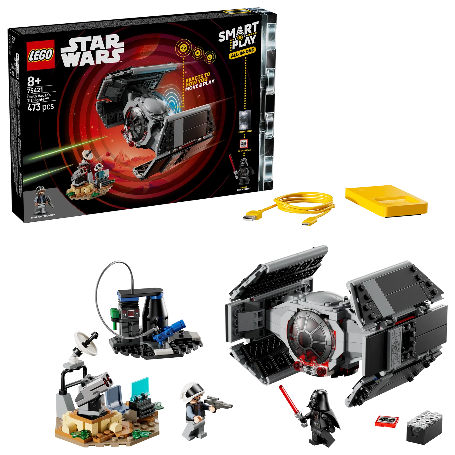 LEGO® Star Wars™ SMART Play™: Darth Vader’s TIE Fighter™