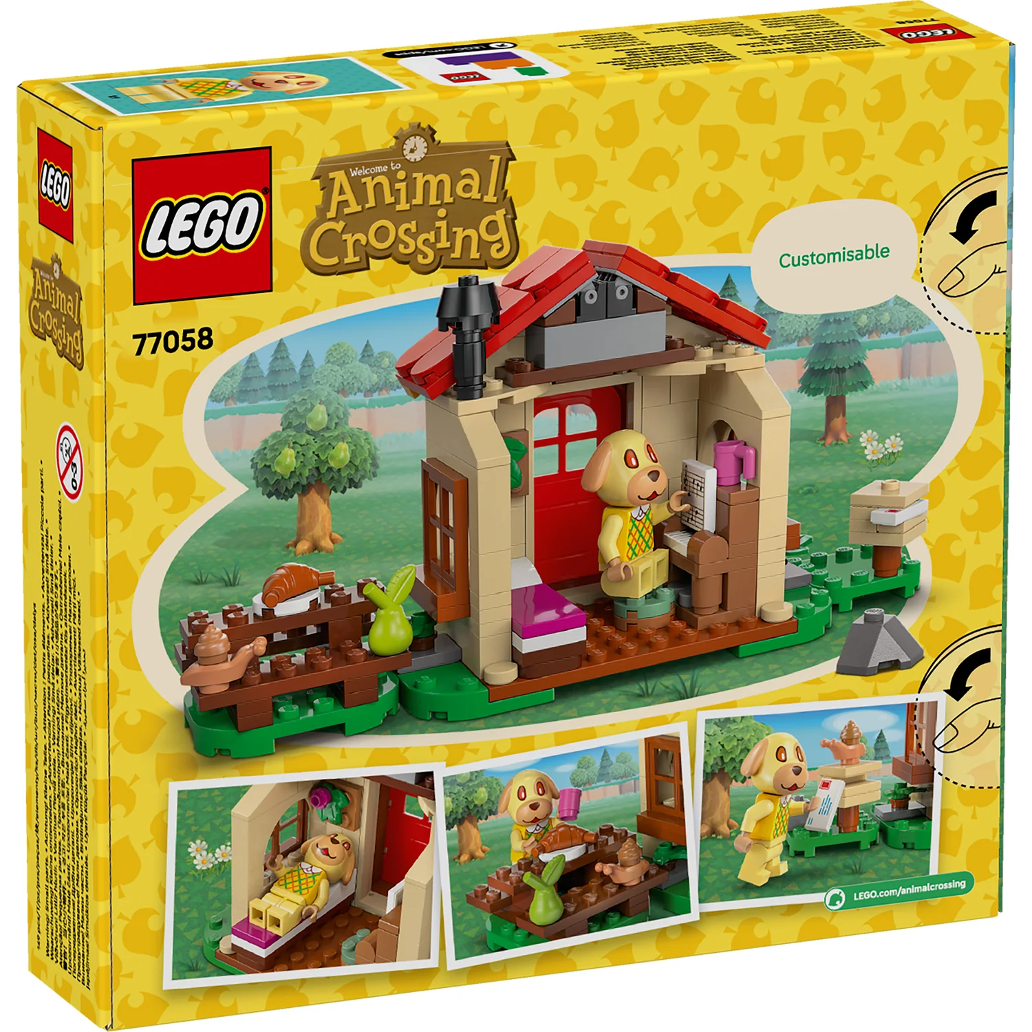 LEGO® Animal Crossing™ Goldie’s Cosy House