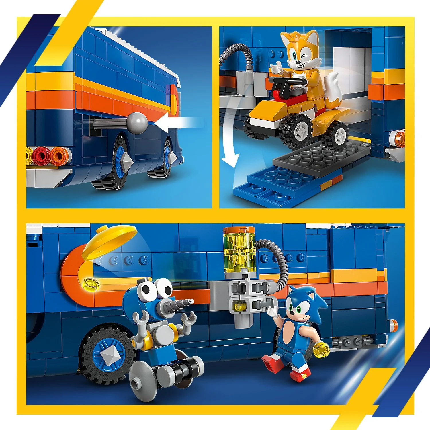 LEGO® Sonic the Hedgehog™ Team Sonic Command Truck