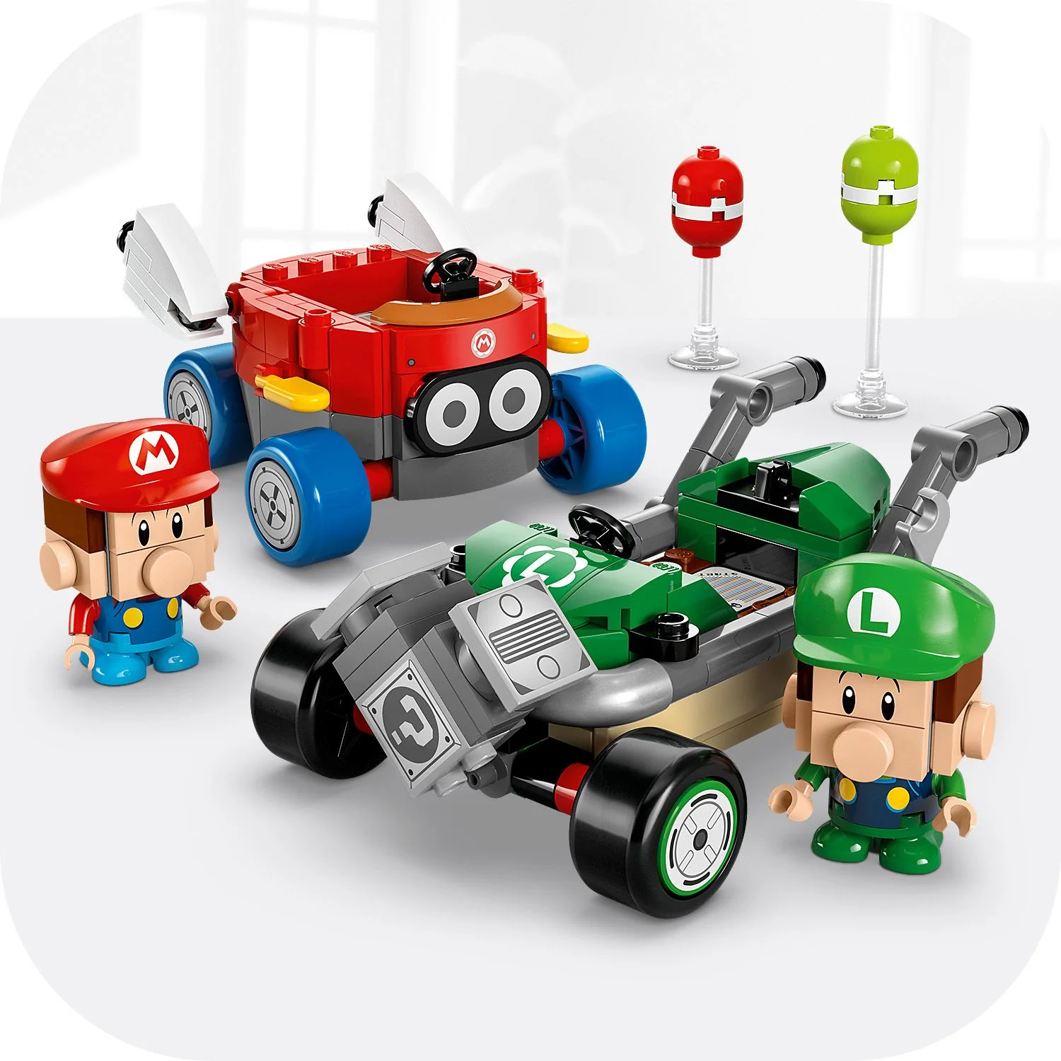 LEGO® Super Mario™: Mario Kart™ – Baby Mario vs. Baby Luigi