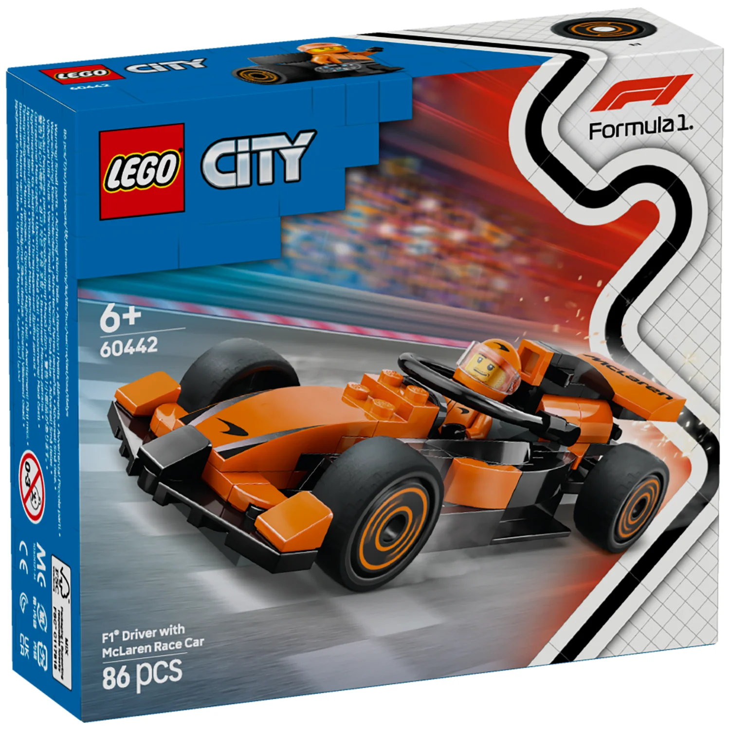 LEGO® City F1® Driver with McLaren Race Car