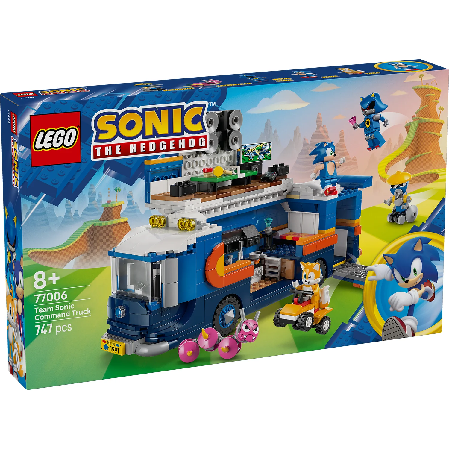 LEGO® Sonic the Hedgehog™ Team Sonic Command Truck