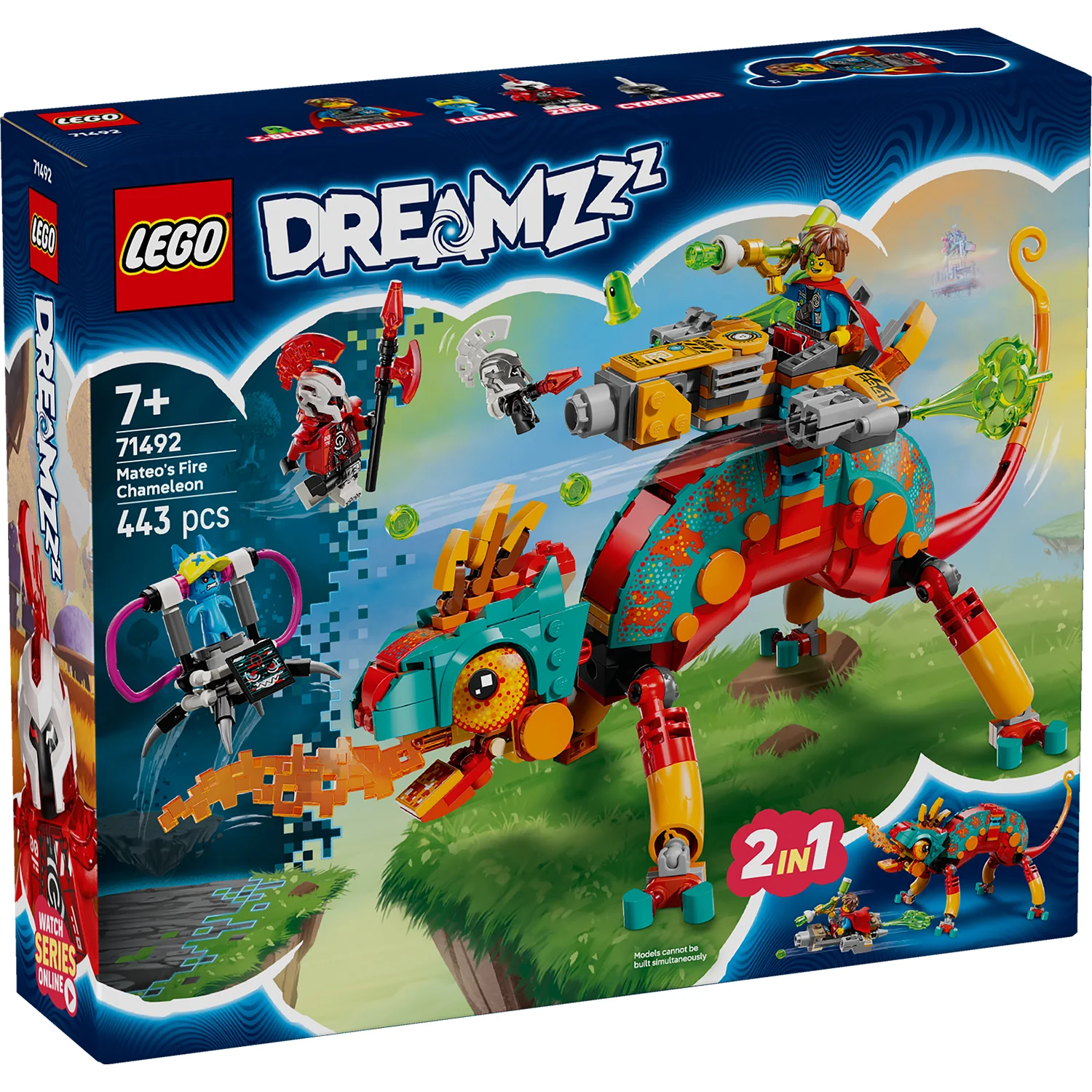 LEGO® DREAMZzz™ Mateo's Fire Chameleon