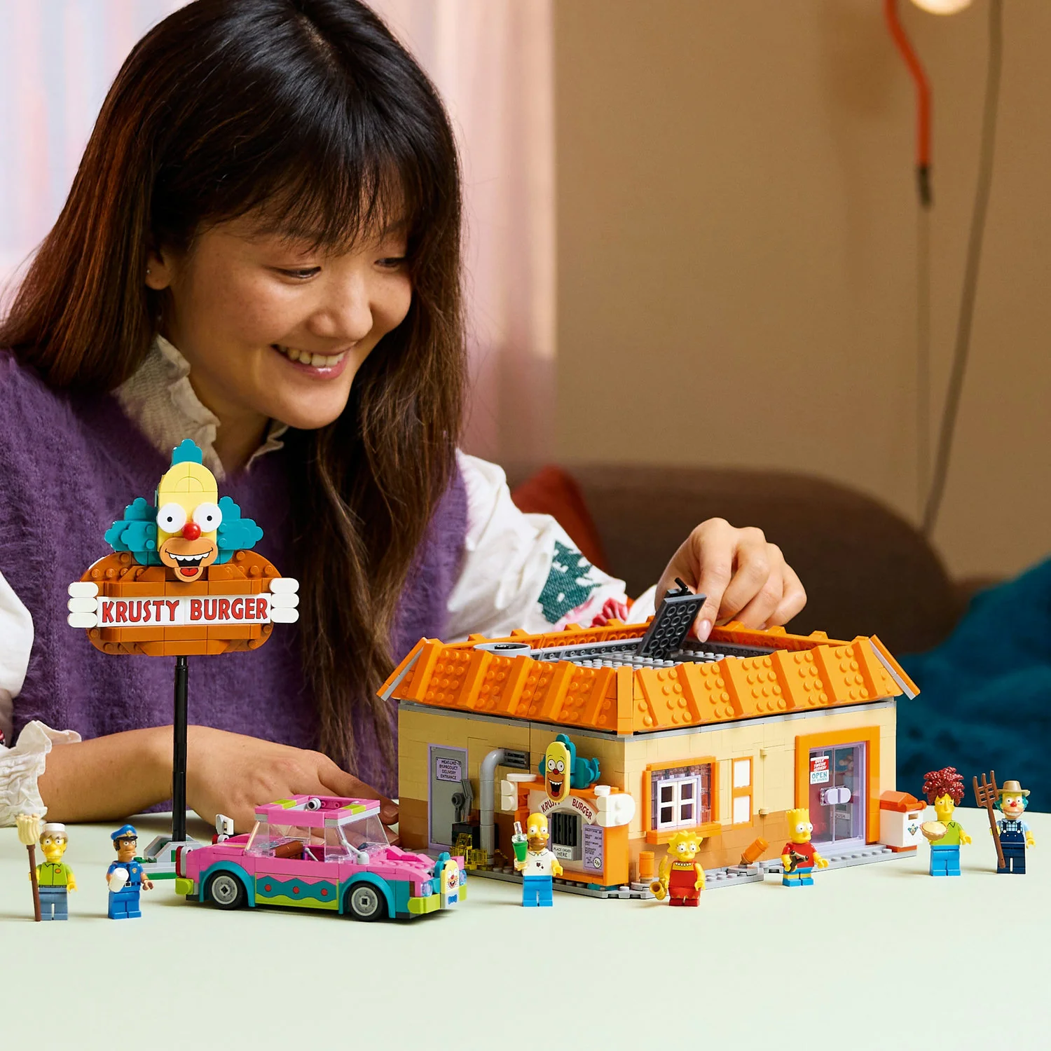 LEGO® ICONS™ The Simpsons™: Krusty Burger