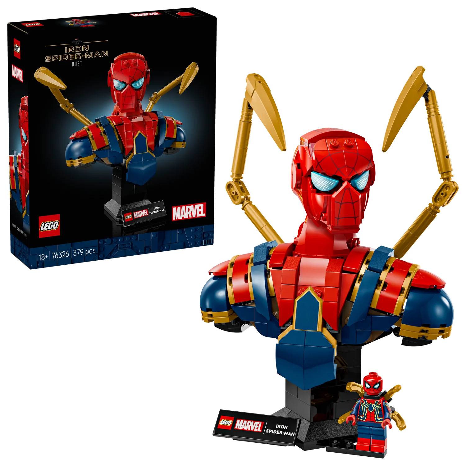 LEGO® Marvel Iron Spider-Man Bust