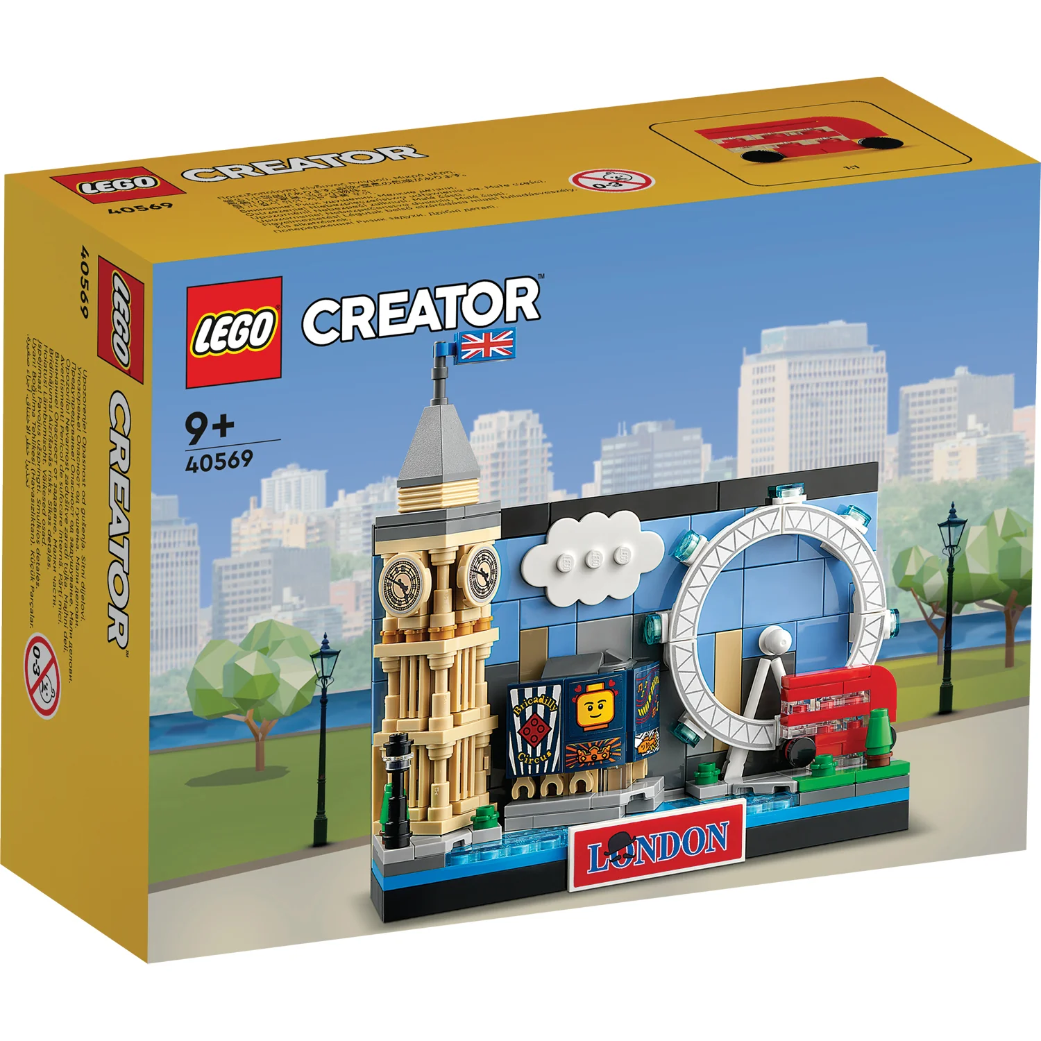 LEGO® Creator London Postcard