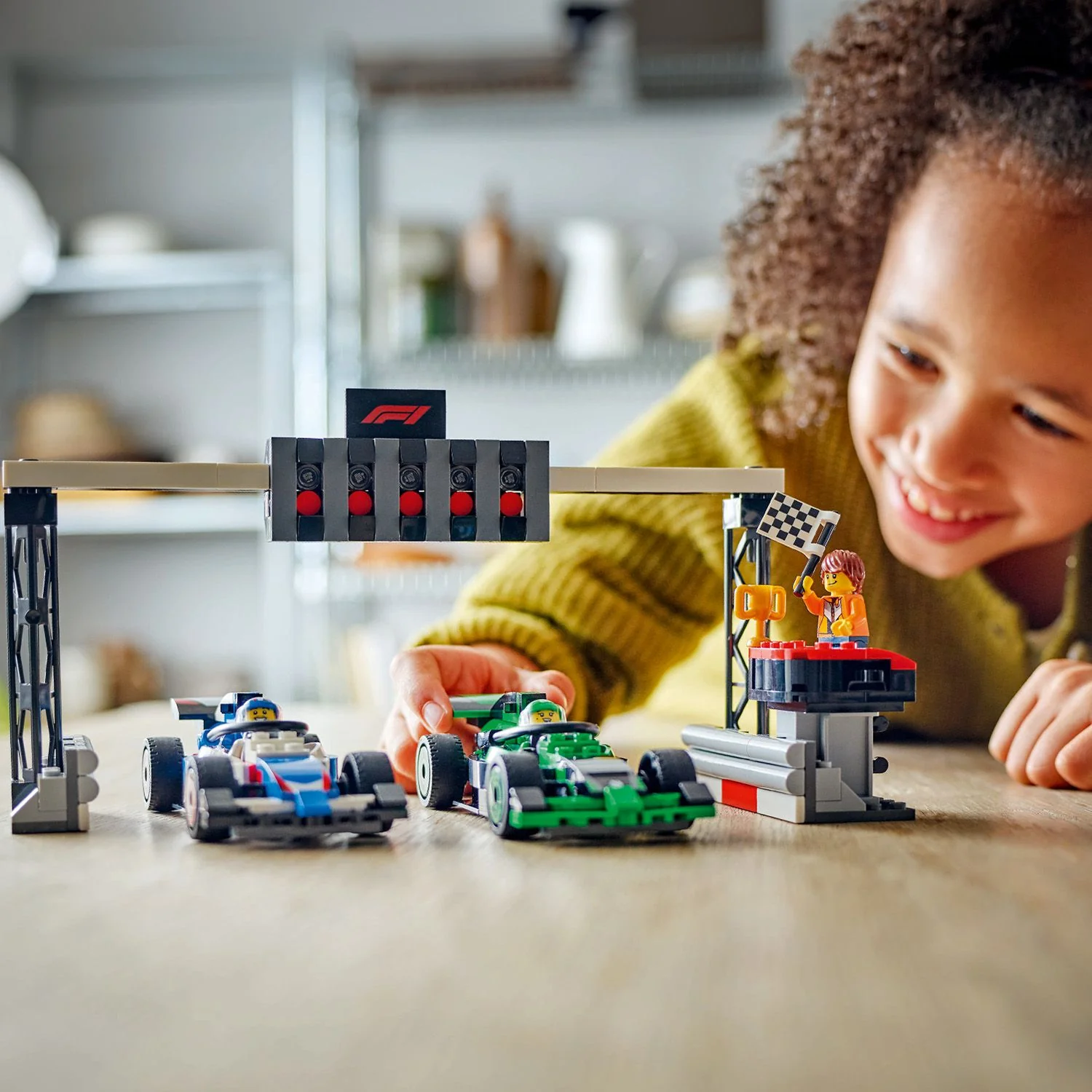 LEGO® City F1® Grid with VCARB & Sauber Race Cars