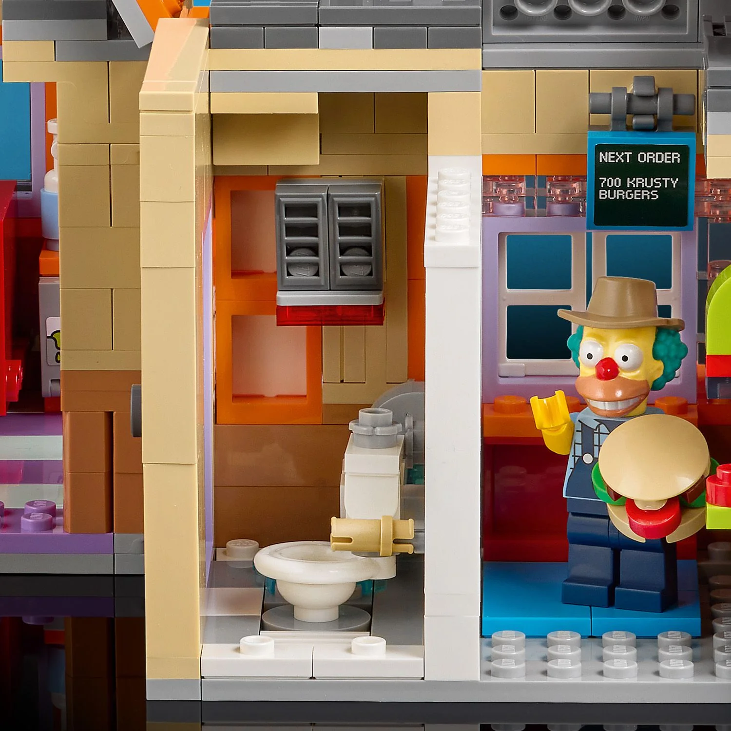 LEGO® ICONS™ The Simpsons™: Krusty Burger