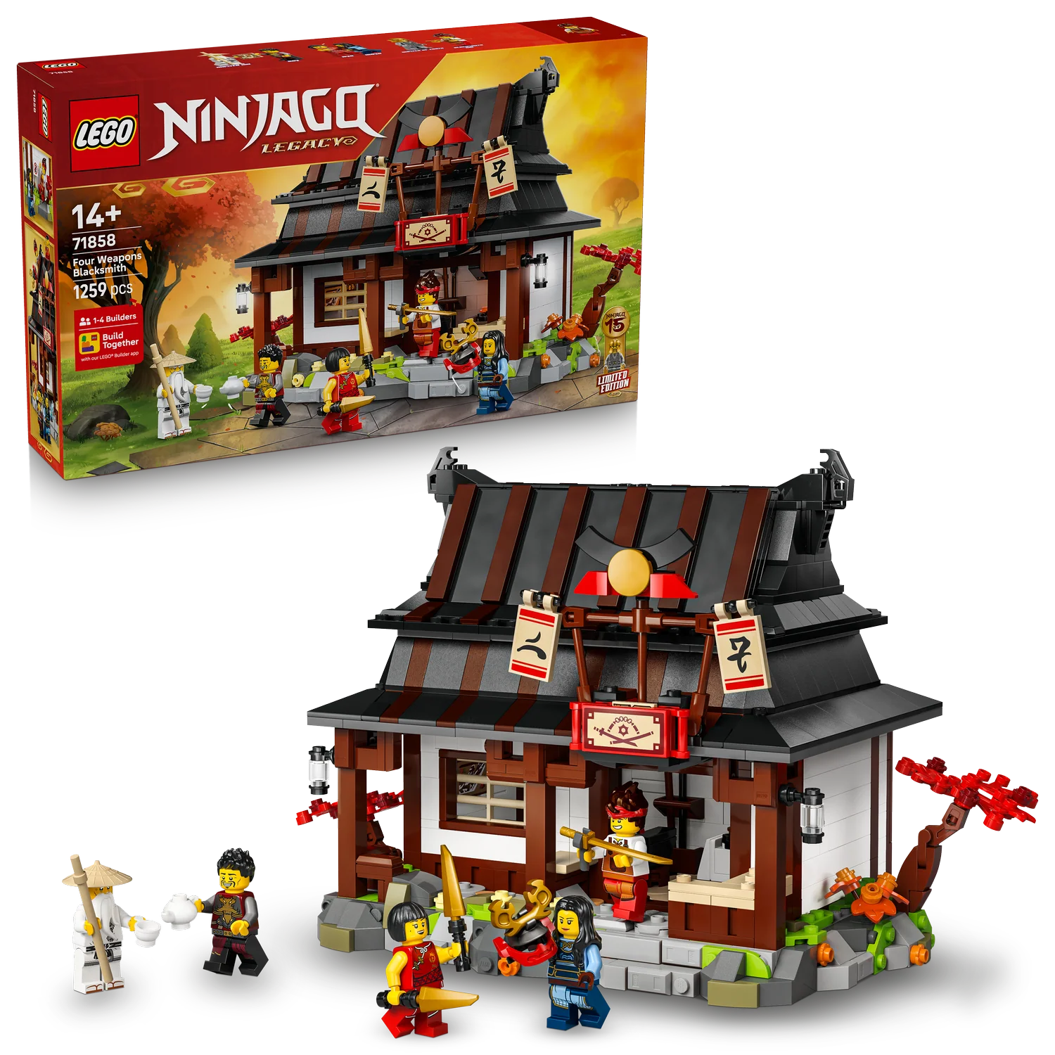 LEGO® NINJAGO® Four Weapons Blacksmith 15th Anniversary
