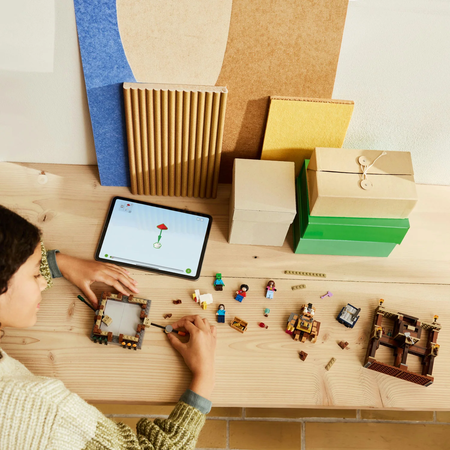 LEGO® Minecraft® Woodland Mansion Fighting Ring