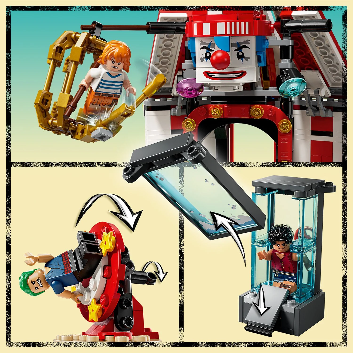 LEGO® ONE PIECE Buggy the Clown’s Circus Tent