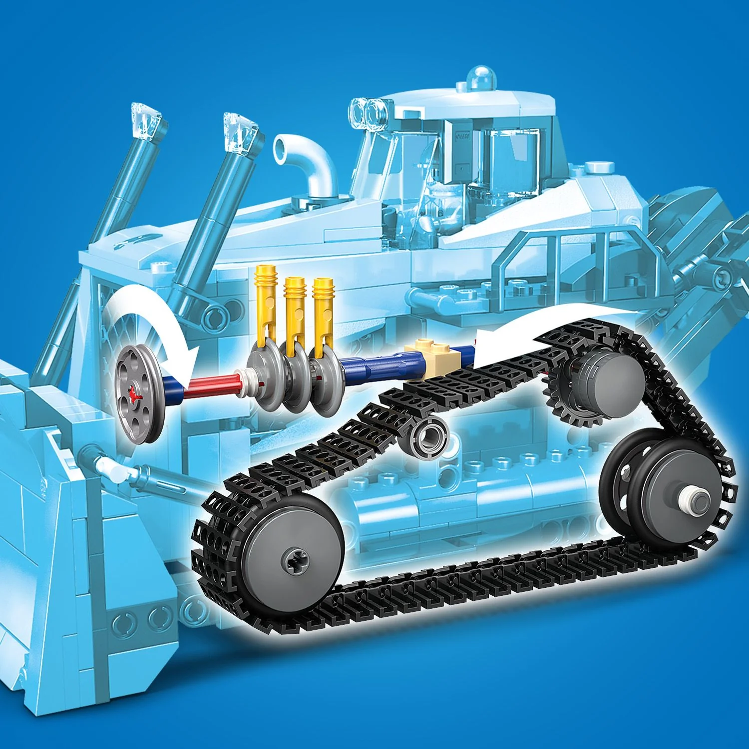LEGO® City Yellow Bulldozer