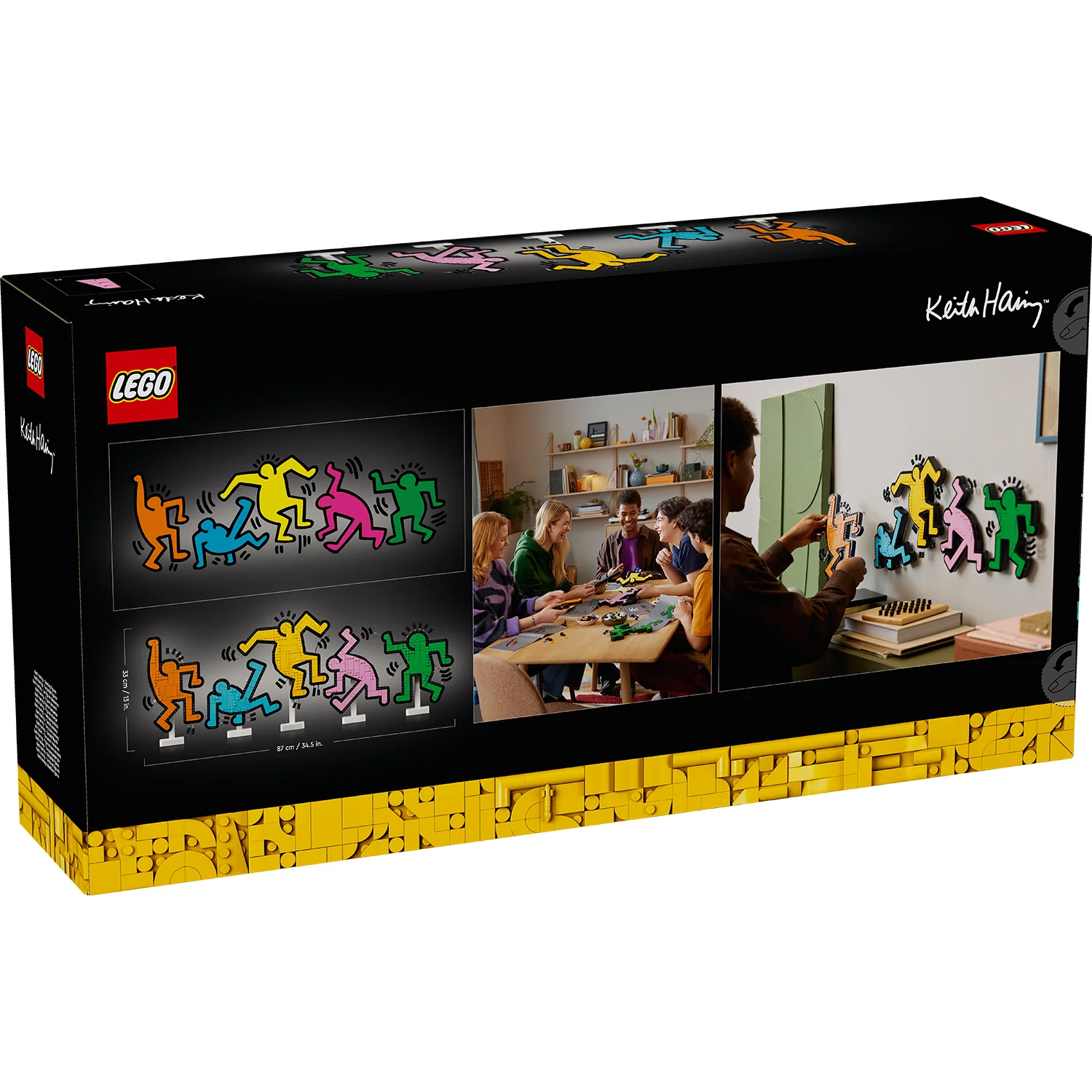 LEGO® Art Keith Haring – Dancing Figures