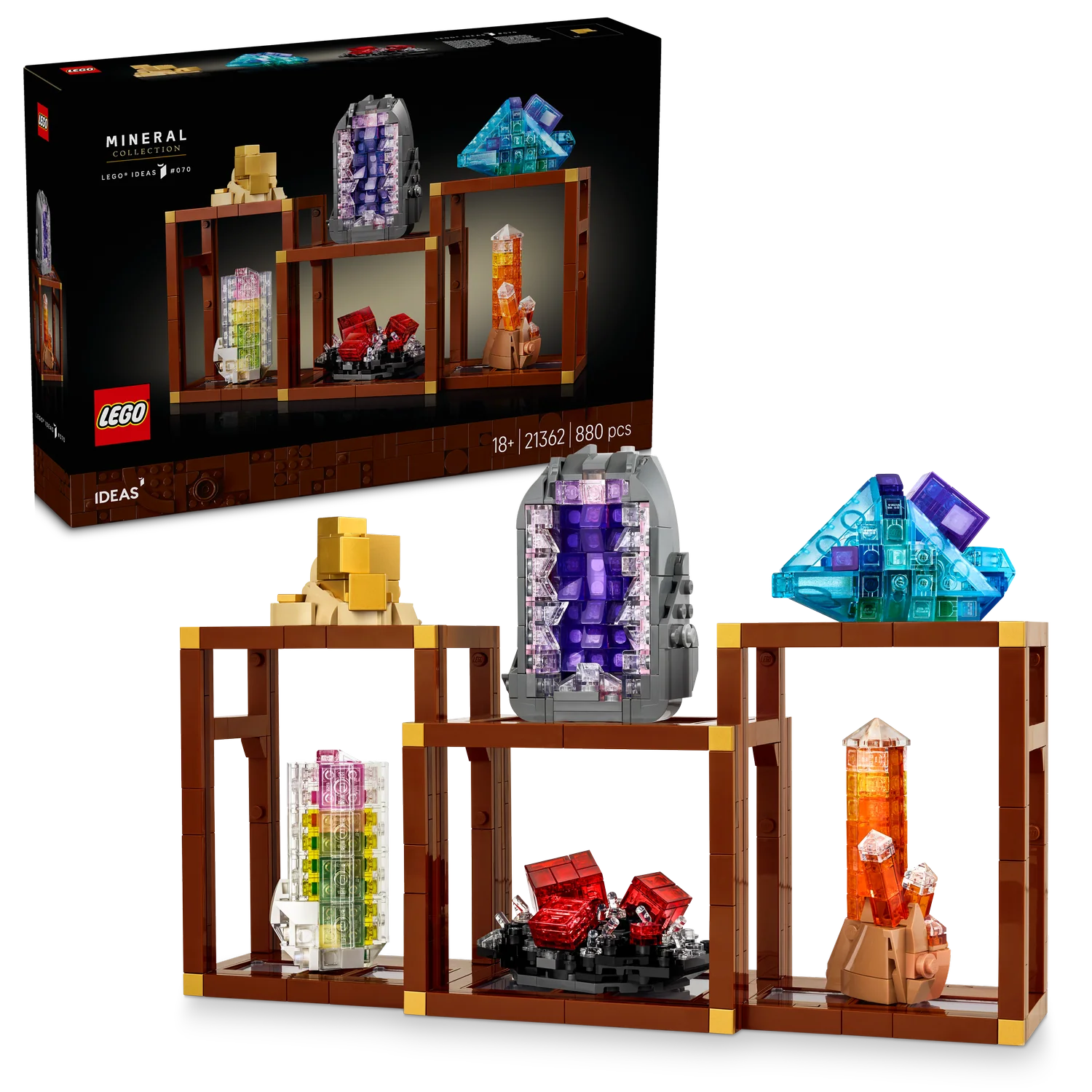 LEGO® Ideas Mineral Collection