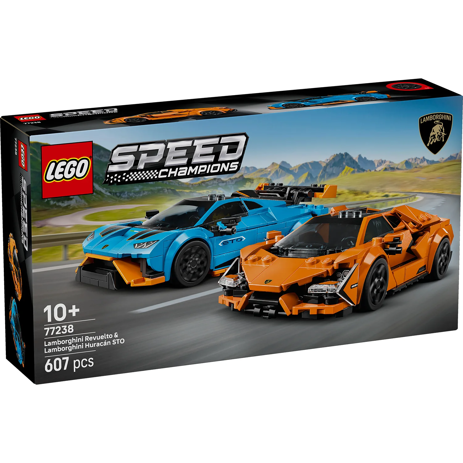 LEGO® Speed Champions Lamborghini Revuelto & Huracán STO