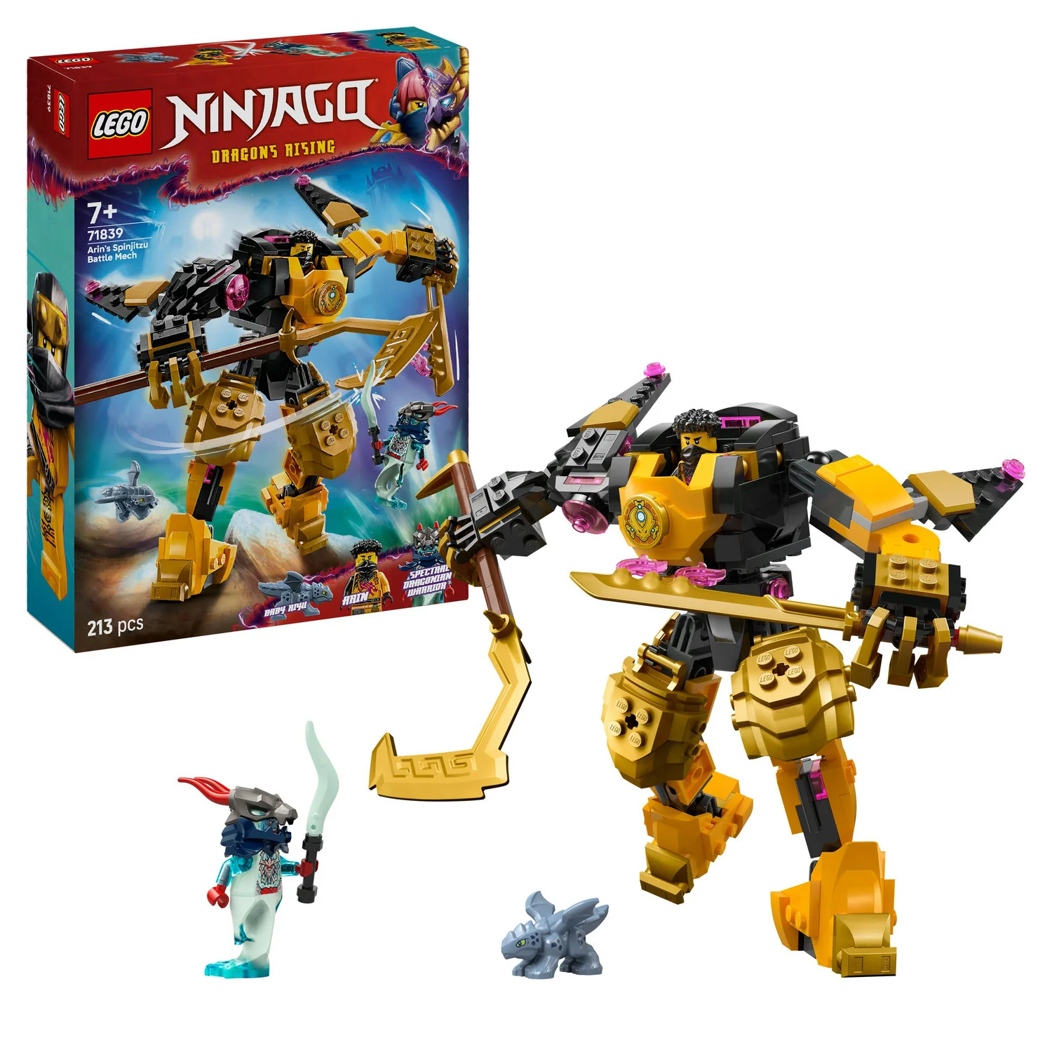 LEGO® NINJAGO® Arin's Spinjitzu Battle Mech