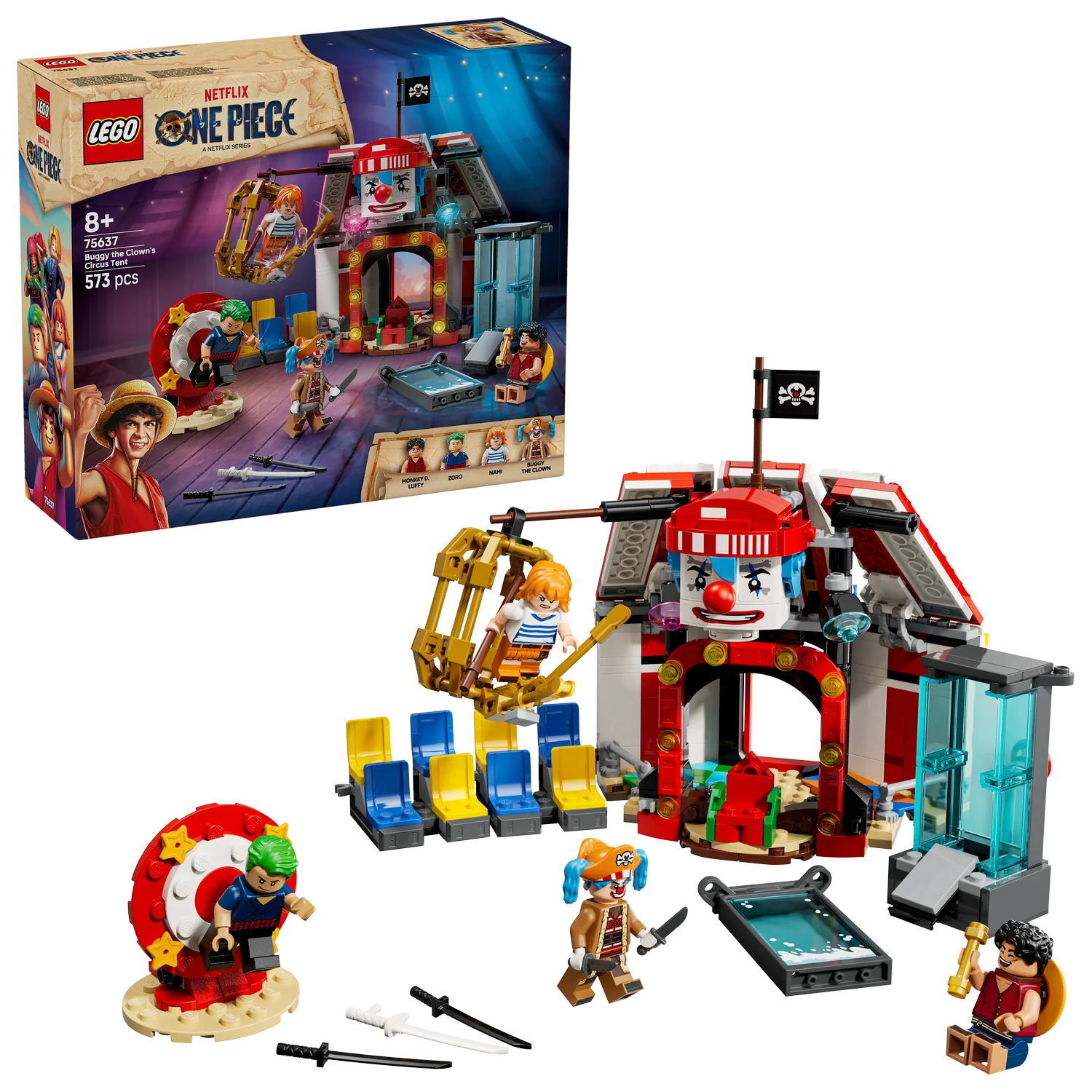 LEGO® ONE PIECE Buggy the Clown’s Circus Tent
