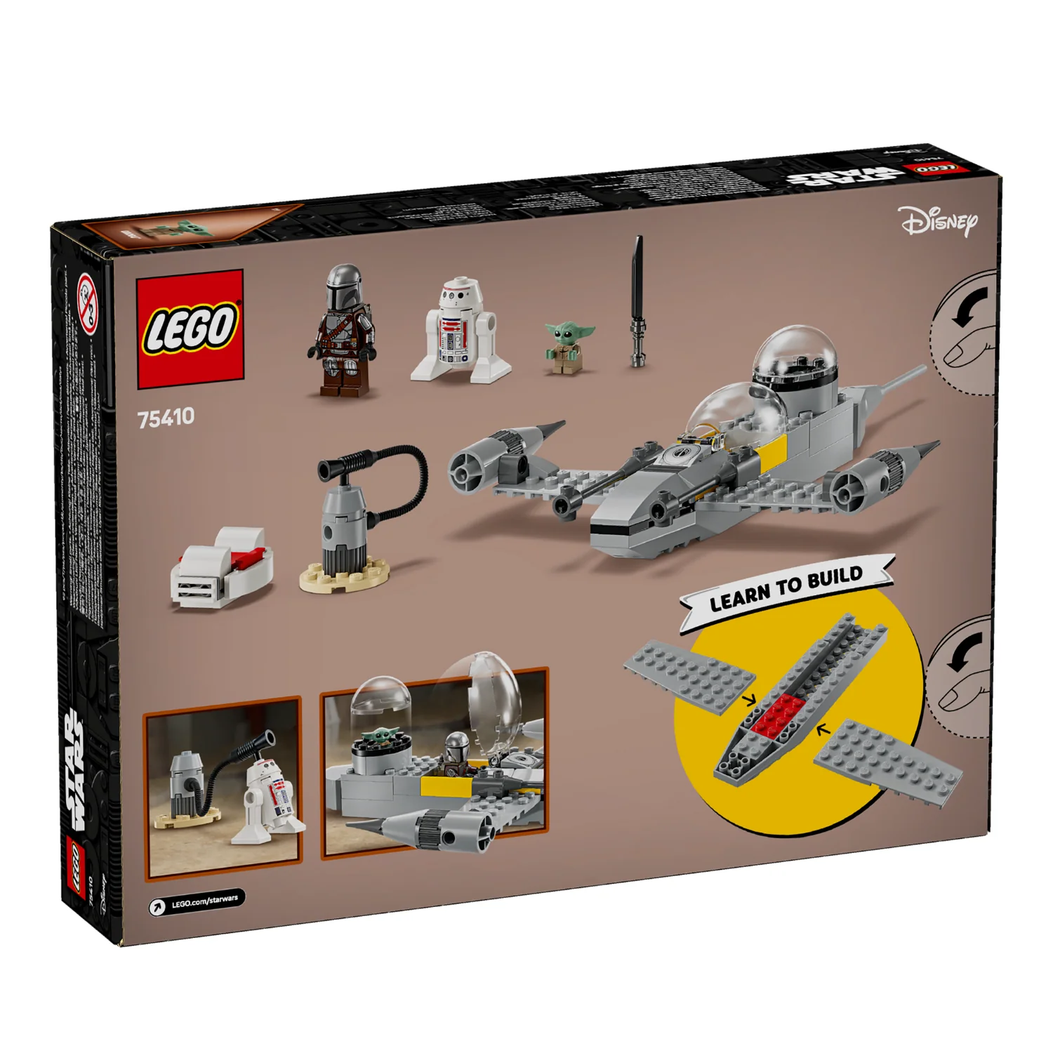 LEGO® Star Wars™ Mando and Grogu’s N-1 Starfighter™