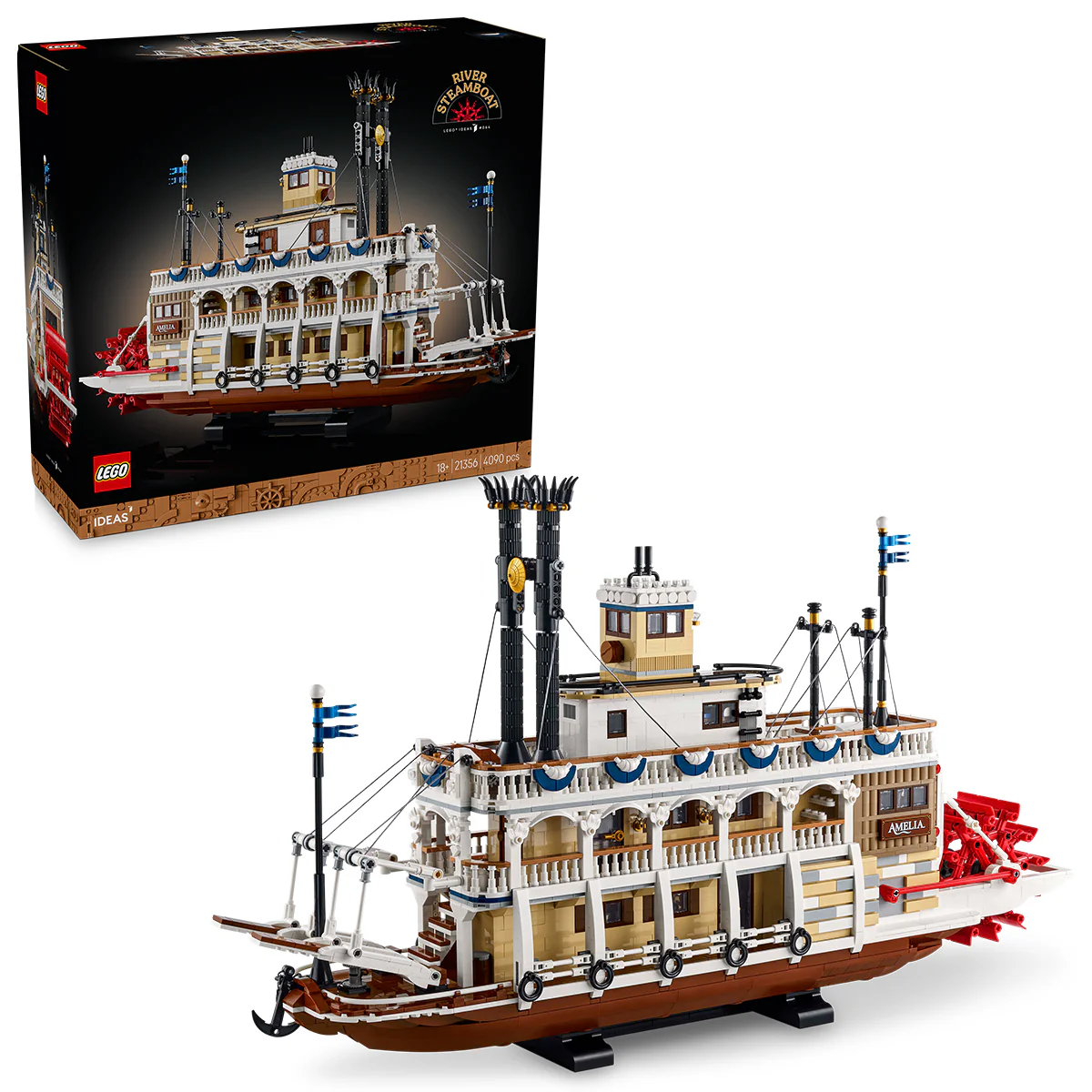 LEGO® Ideas River Steamboat