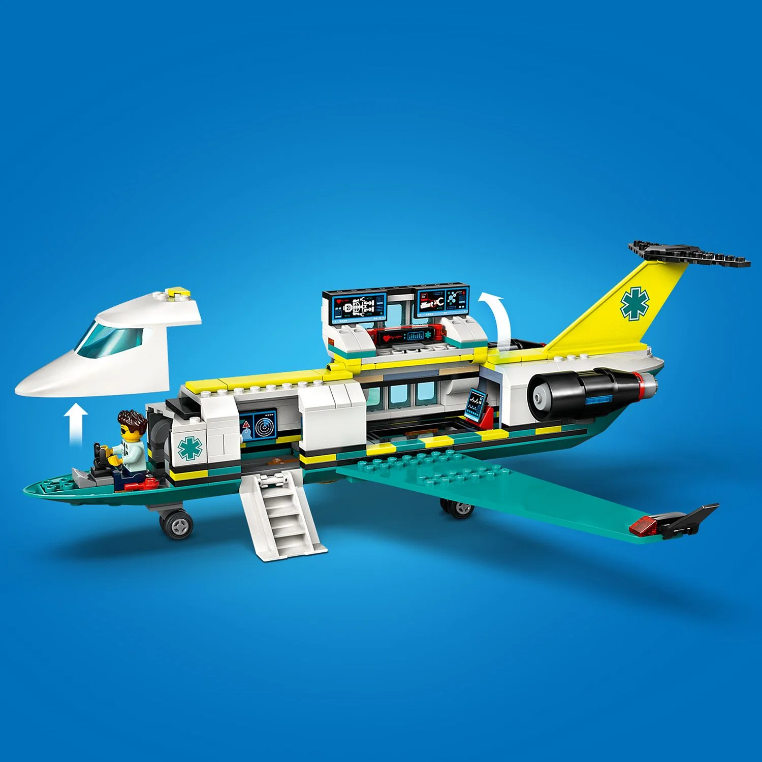 LEGO® City Emergency Air Ambulance Airplane