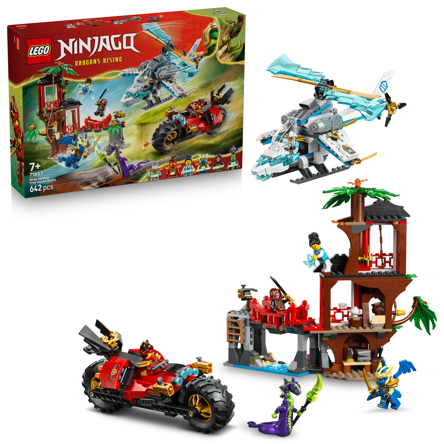 LEGO® NINJAGO® Ninja Vehicle Tree House Battle