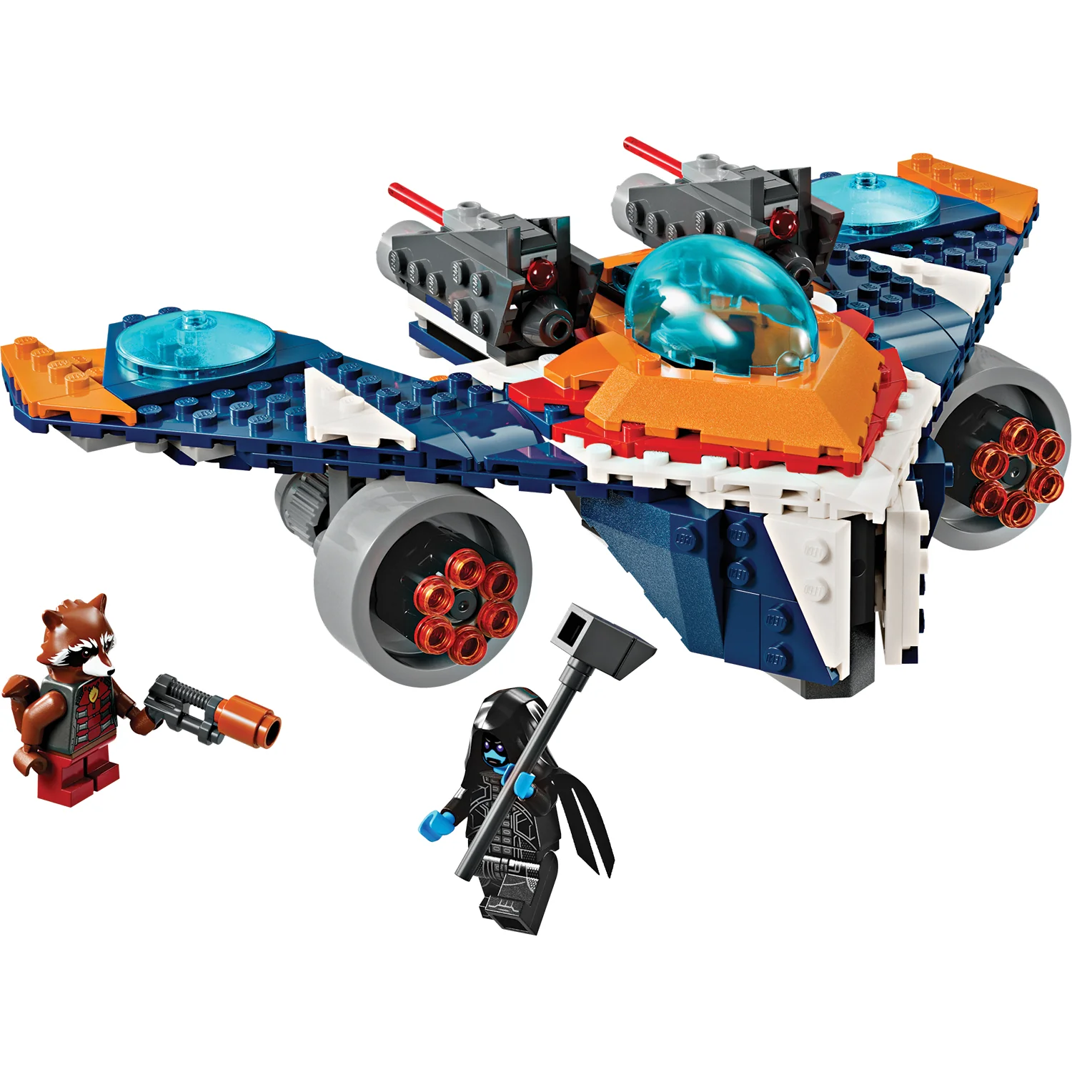 LEGO® Marvel Rocket’s Warbird vs. Ronan